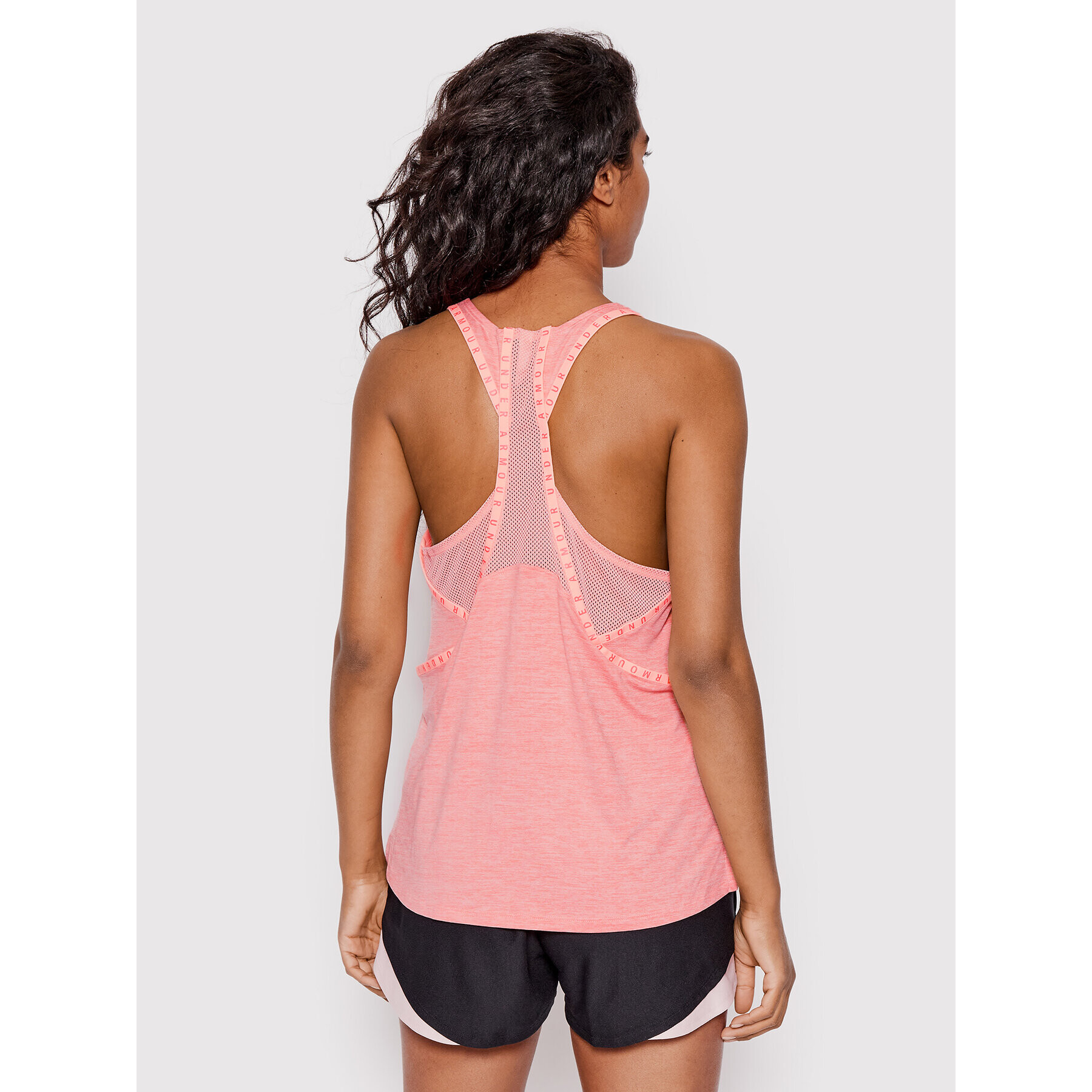 Under Armour Tricou tehnic Knockout 1360831 Roz Loose Fit - Pled.ro