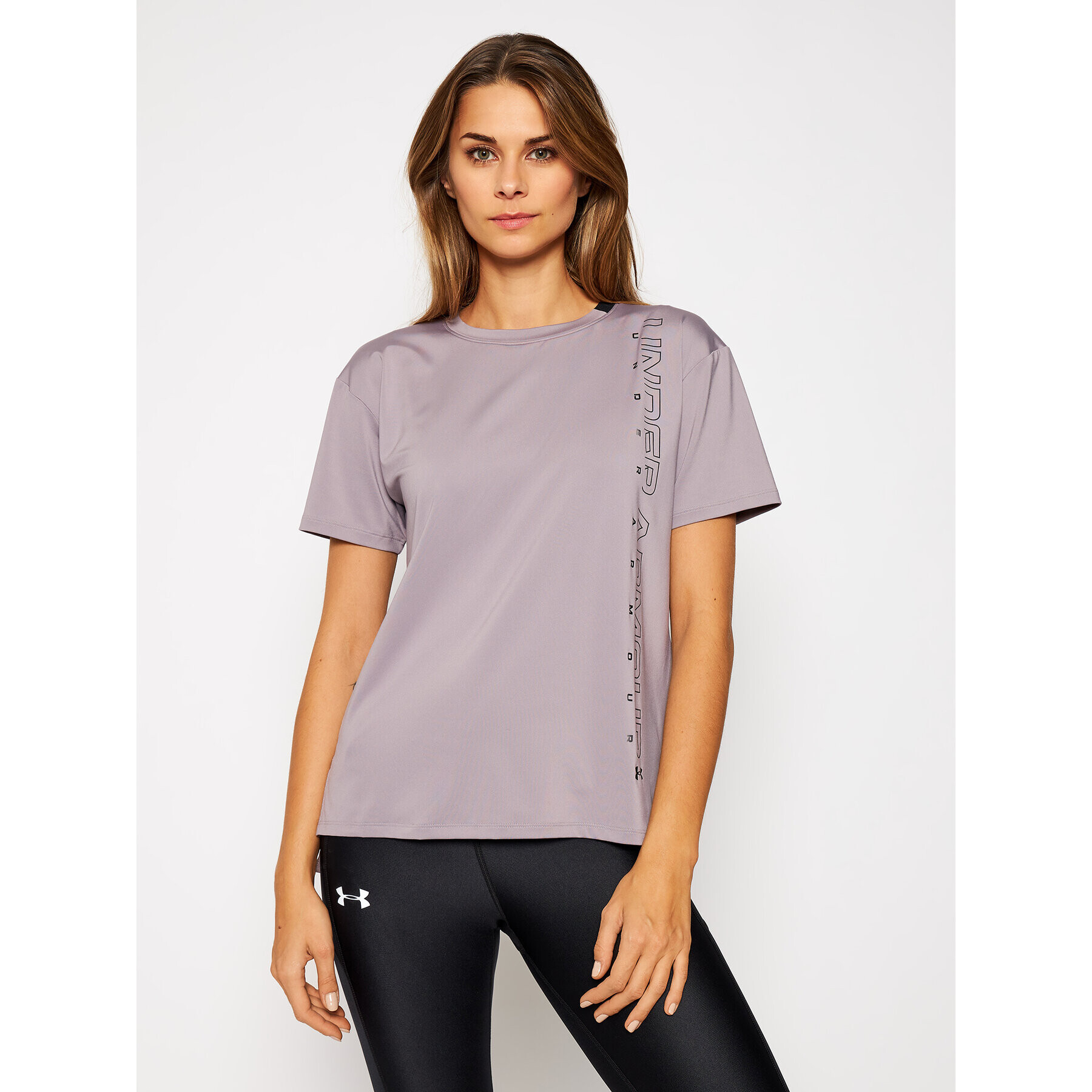 Under Armour Tricou tehnic Ua Armour Sport Graphic Short Sleeve 1356301 Violet Loose Fit - Pled.ro