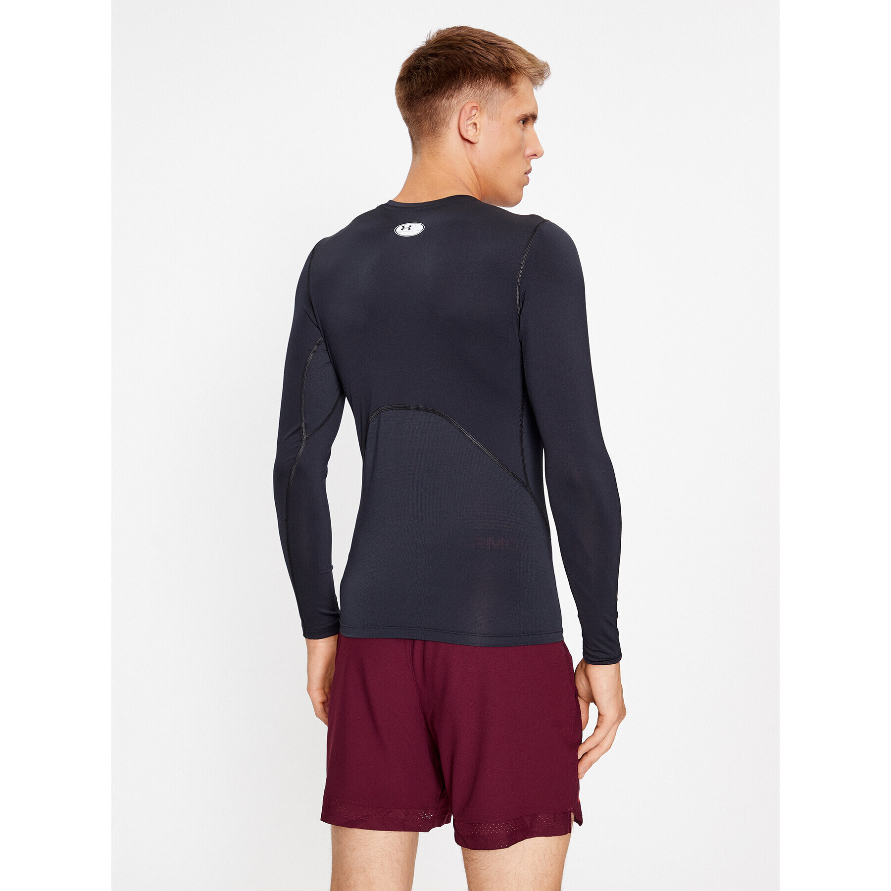 Under Armour Tricou tehnic Ua Hg Armour Comp Ls 1361524 Negru Compression Fit - Pled.ro