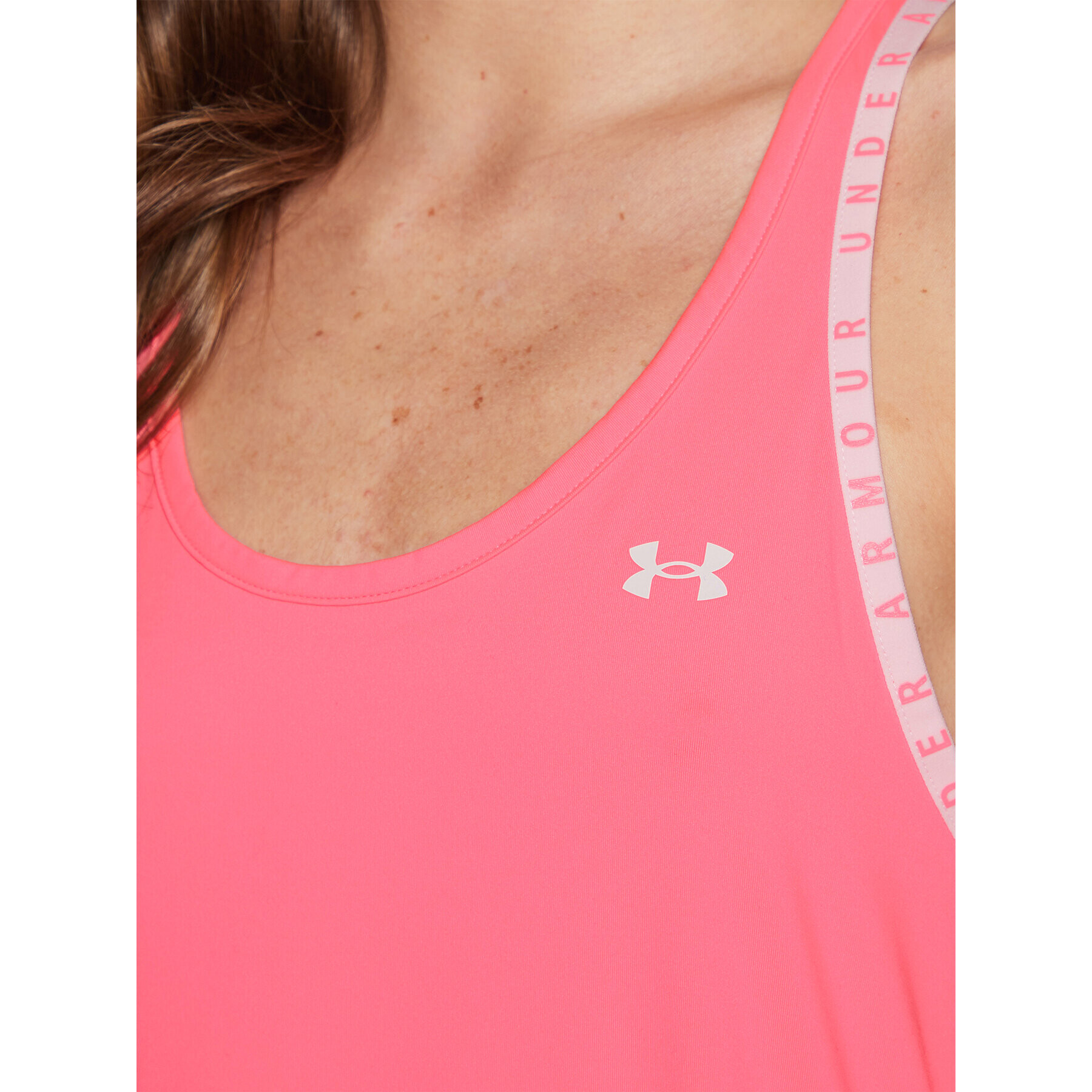 Under Armour Tricou tehnic Ua Knockout 1351596 Roz Loose Fit - Pled.ro