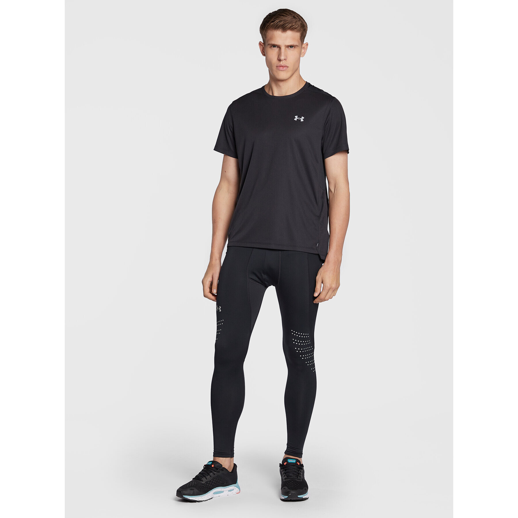 Under Armour Tricou tehnic Ua Speed Stride 2.0 1369743 Negru Regular Fit - Pled.ro