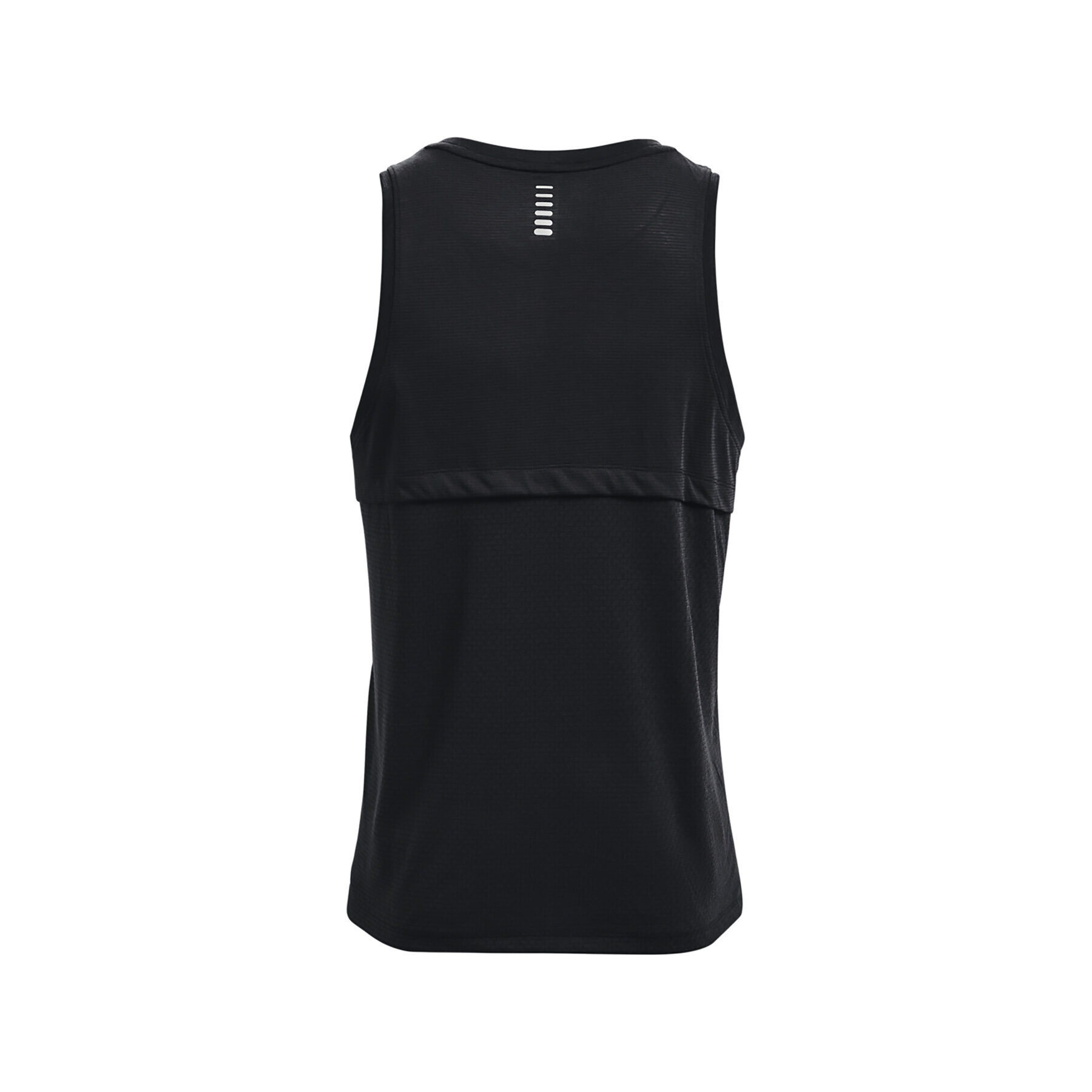 Under Armour Tricou tehnic UA STREAKER SINGLET 1361468 Negru Regular Fit - Pled.ro