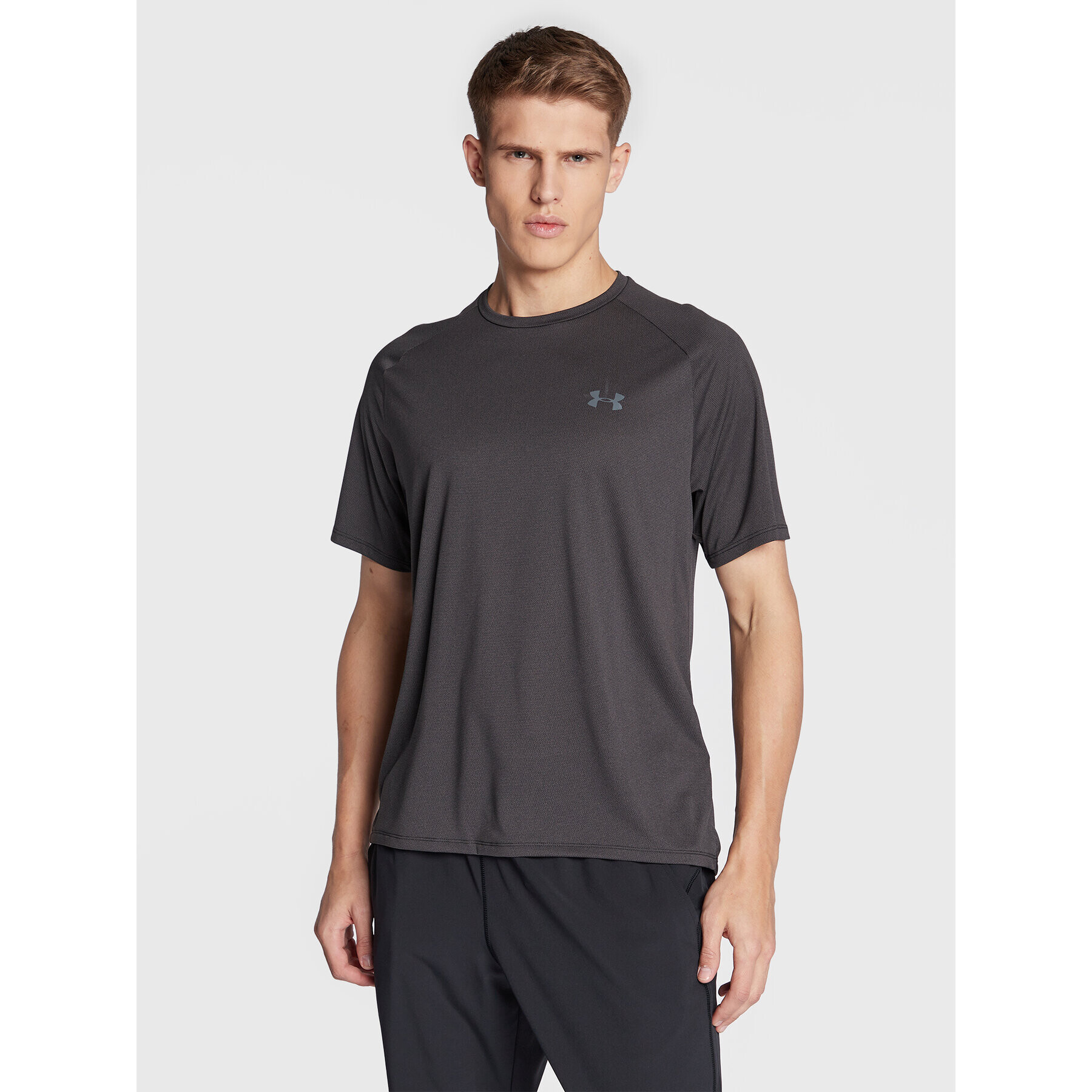 Under Armour Tricou tehnic Ua Tech 2.0 1345317 Gri Loose Fit - Pled.ro