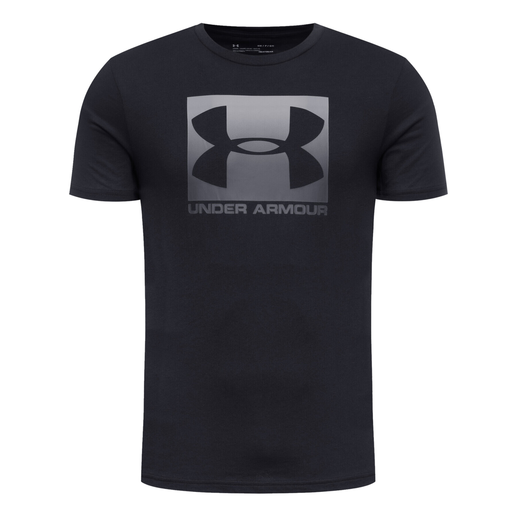 Under Armour Tricou Ua Boxed Sportstyle 1329581 Negru Loose Fit - Pled.ro