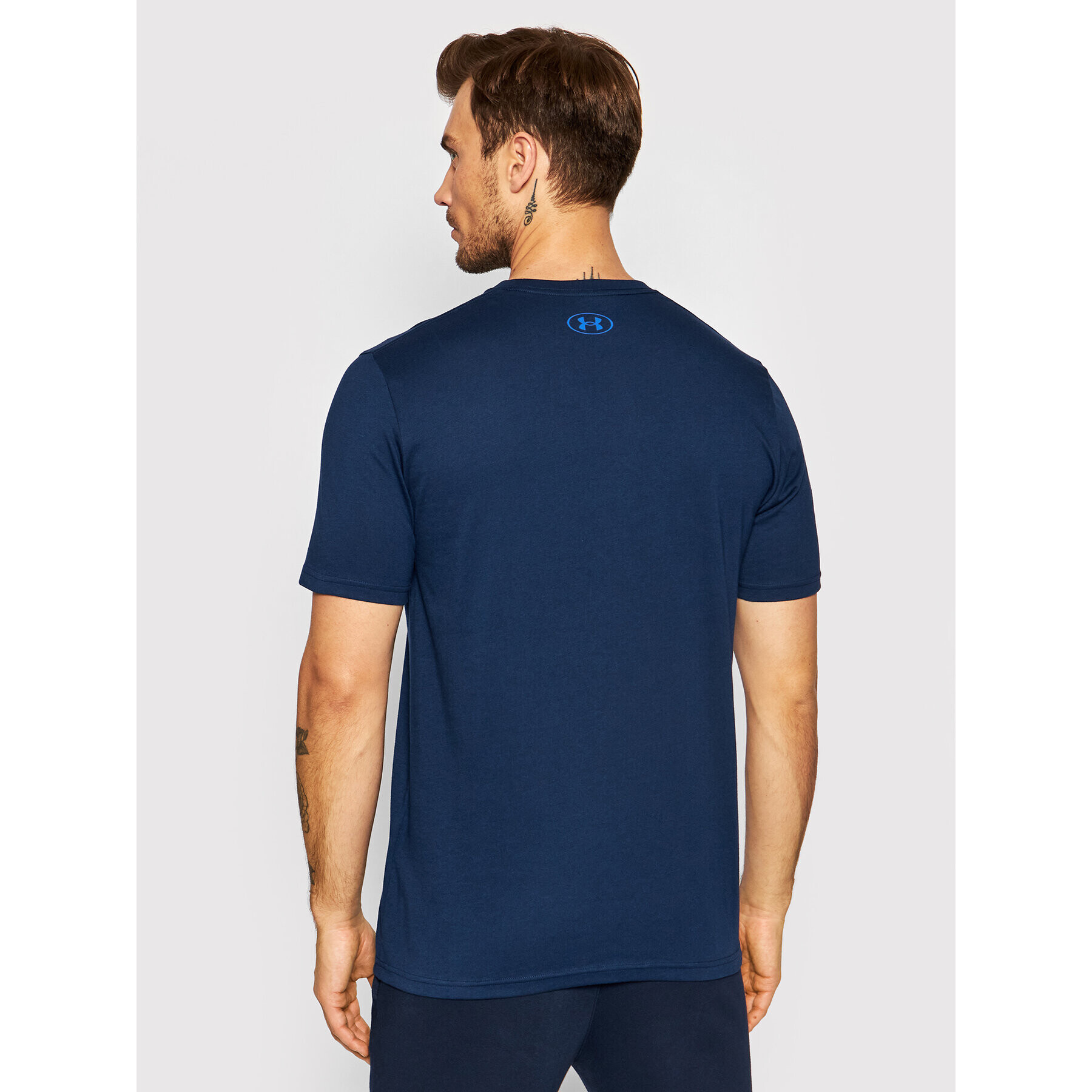 Under Armour Tricou Ua Fast Left Chest 1329584 Bleumarin Loose Fit - Pled.ro