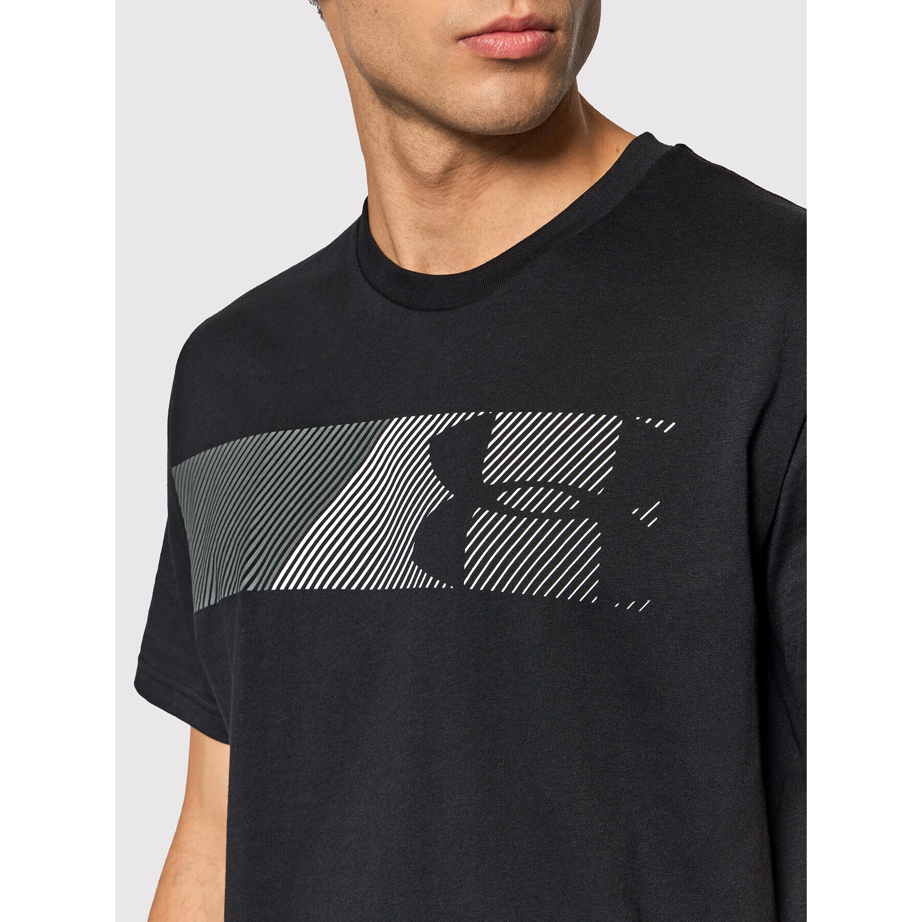 Under Armour Tricou Ua Fast Left Chest 1329584 Negru Loose Fit - Pled.ro