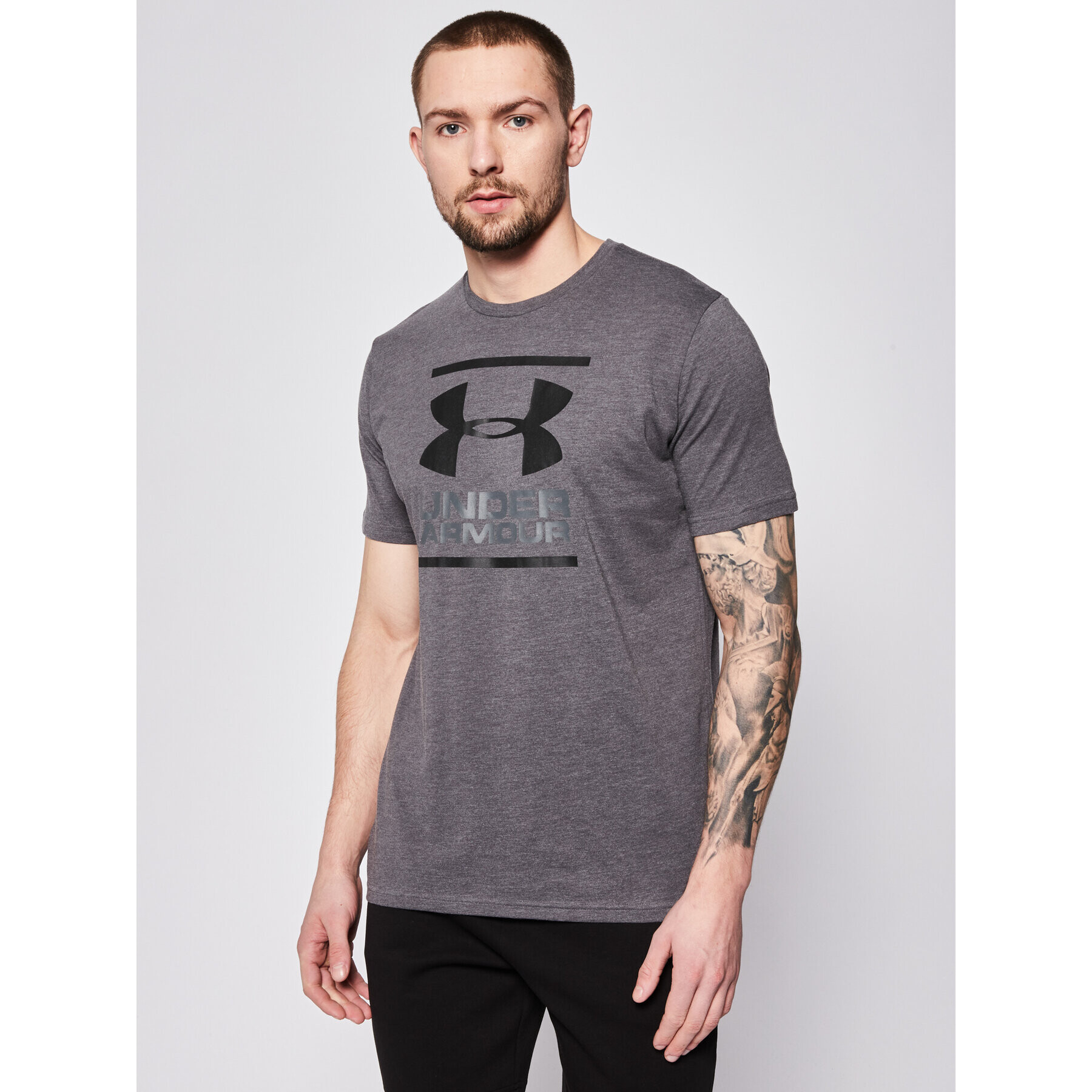 Under Armour Tricou Ua Gl Foundation 1326849 Gri Loose Fit - Pled.ro