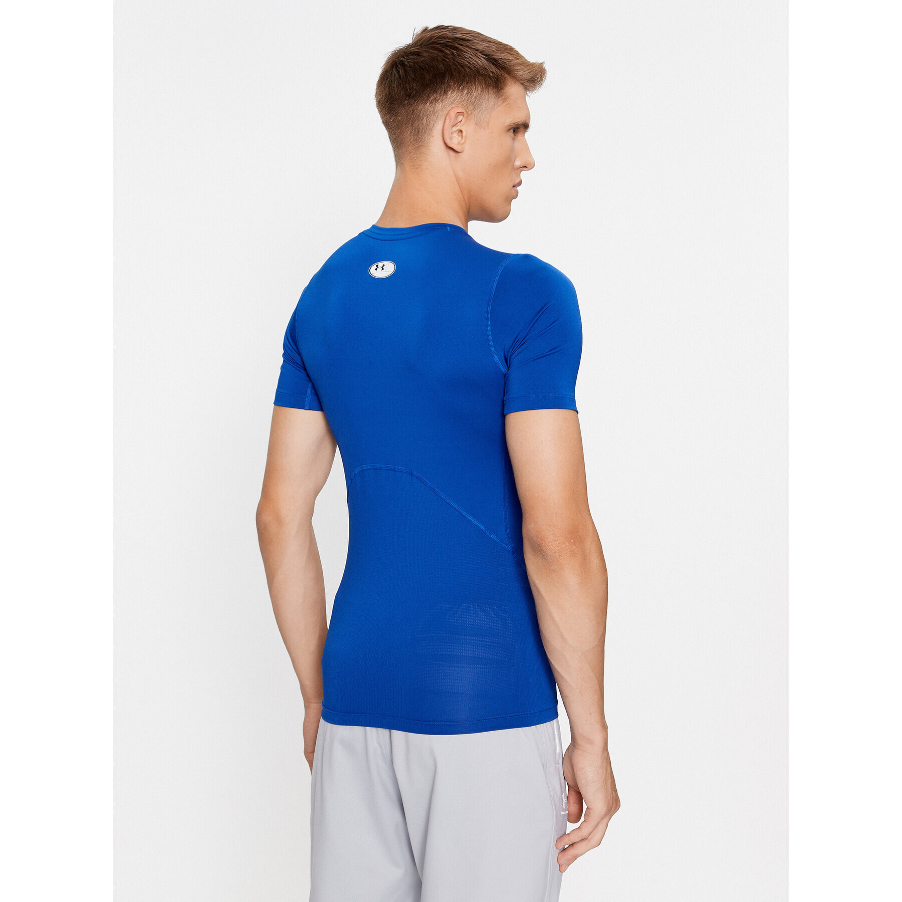 Under Armour Tricou Ua Hg Armour Comp Ss 1361518 Albastru Compression Fit - Pled.ro