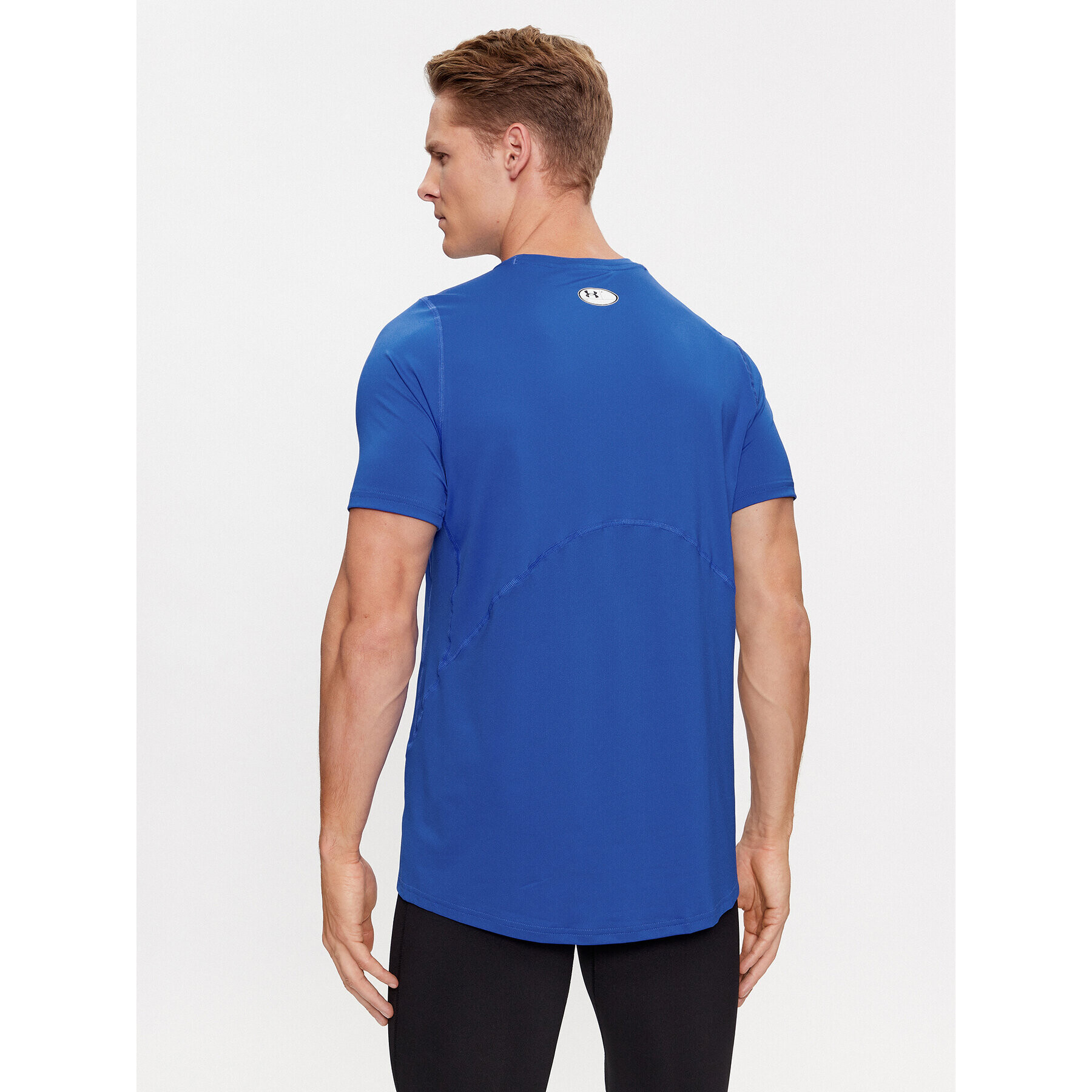 Under Armour Tricou Ua Hg Armour Fitted Ss 1361683 Albastru Fitted Fit - Pled.ro