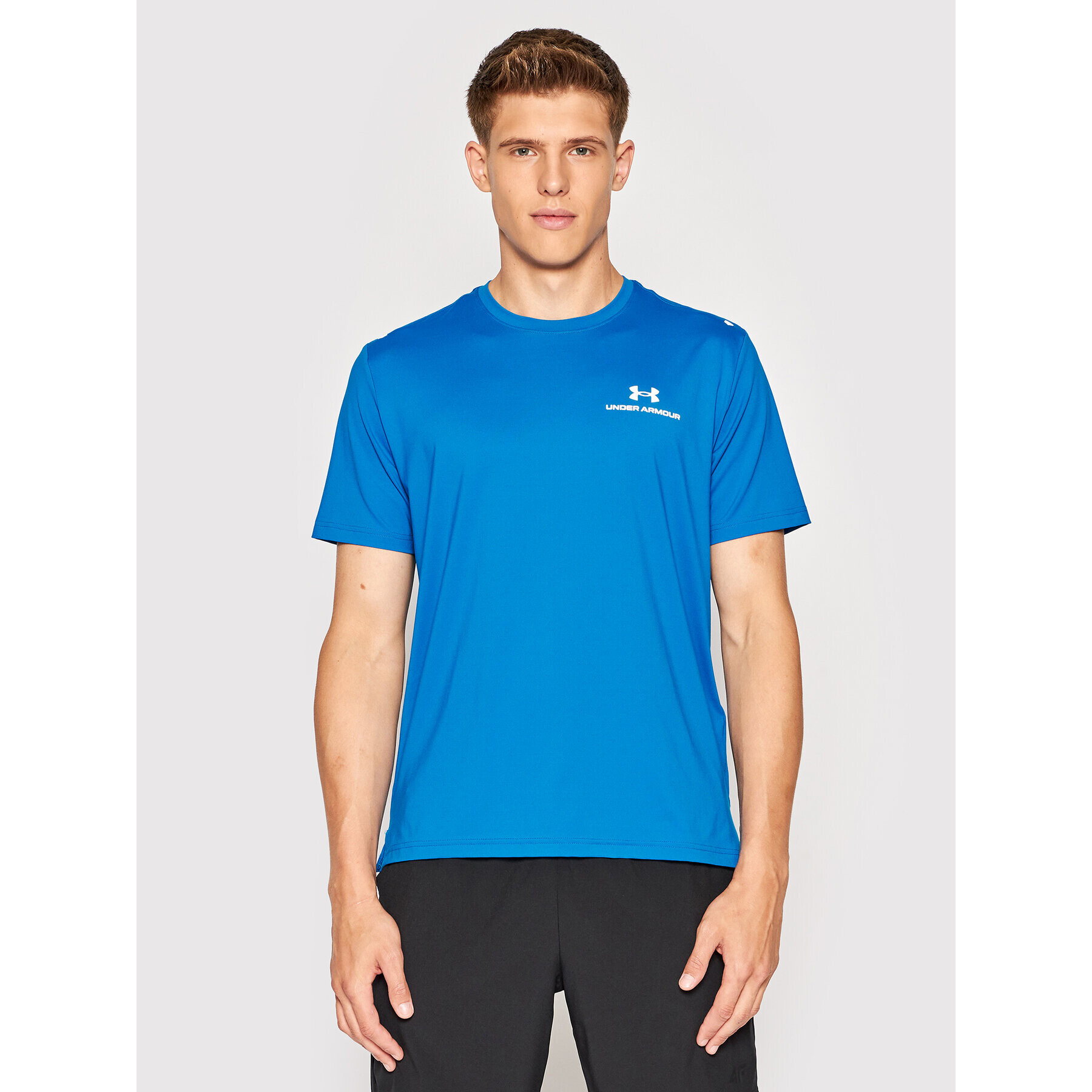 Under Armour Tricou Ua Rush Energy 1366138 Albastru Loose Fit - Pled.ro