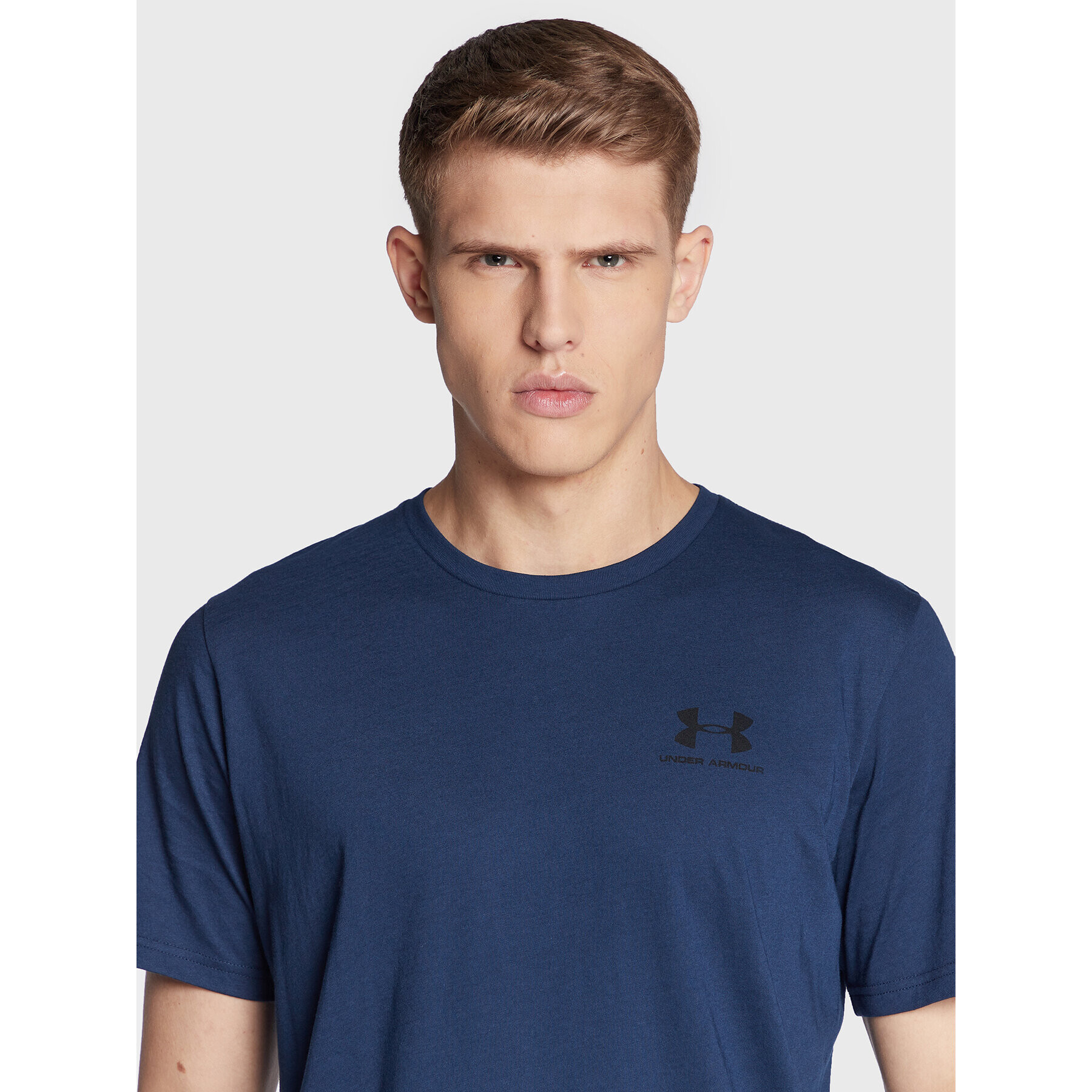 Under Armour Tricou Ua Sportstyle 1326799 Bleumarin Loose Fit - Pled.ro