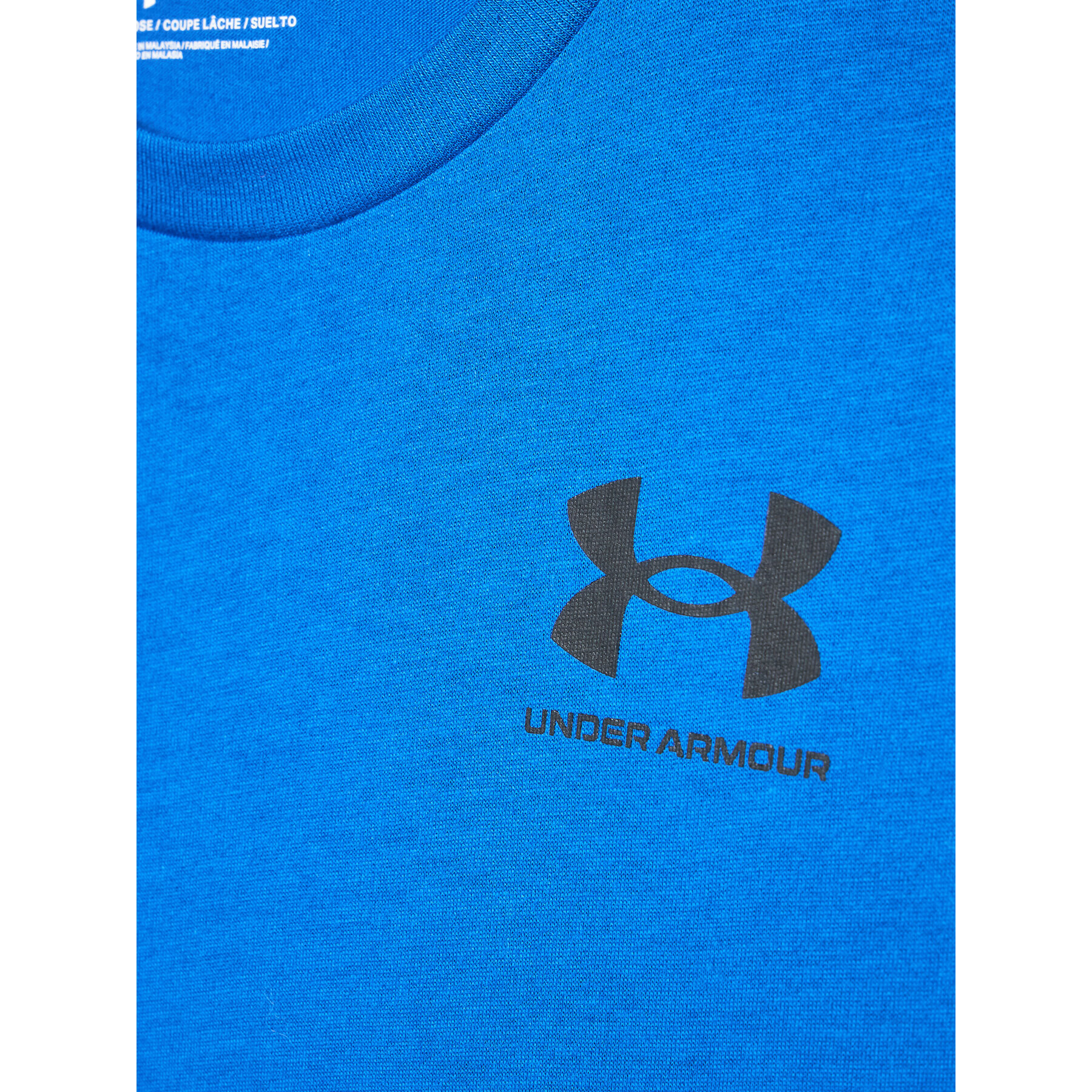 Under Armour Tricou Ua Sportstyle Left Chest 1363280 Albastru Regular Fit - Pled.ro