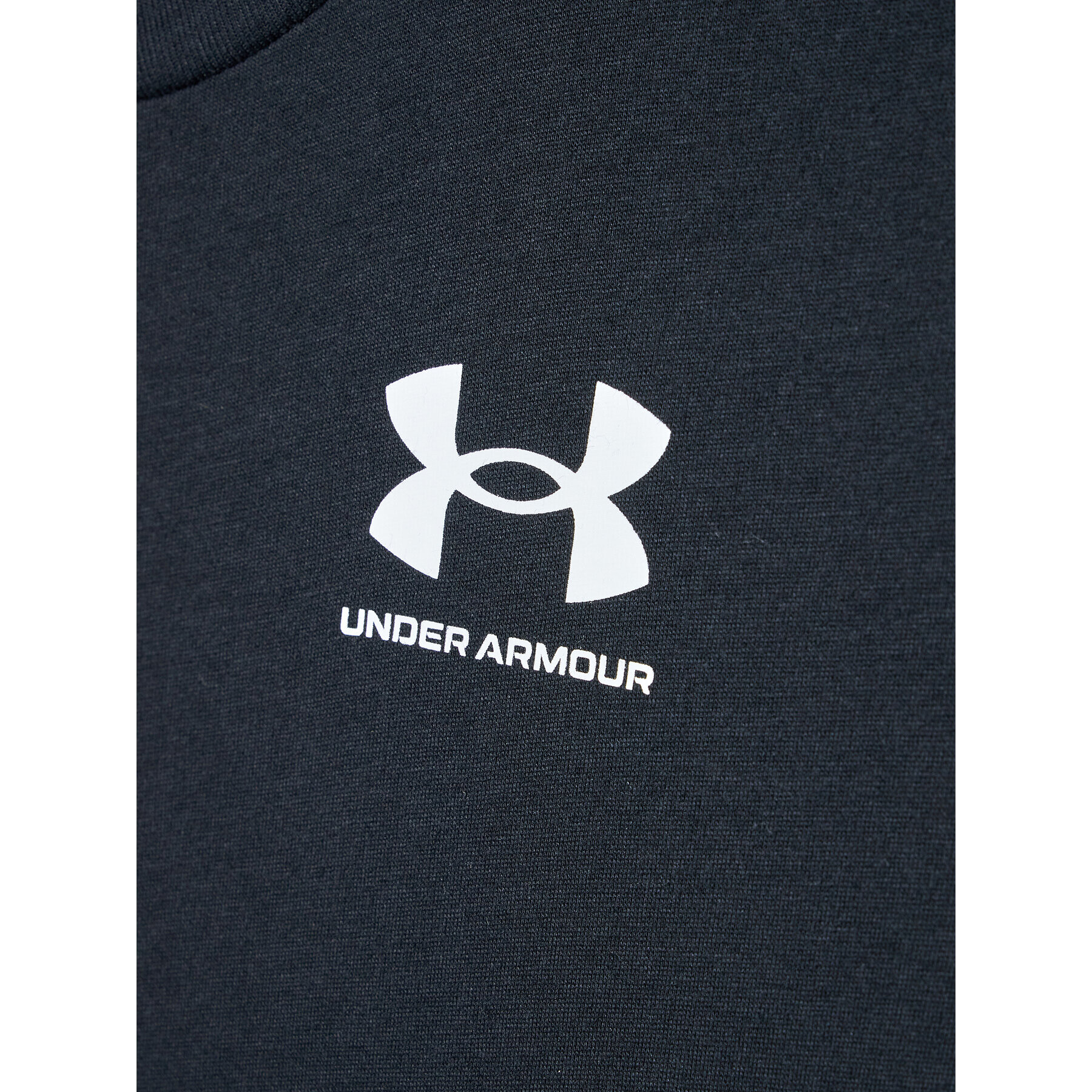 Under Armour Tricou Ua Sportstyle Left Chest 1363280 Negru Regular Fit - Pled.ro