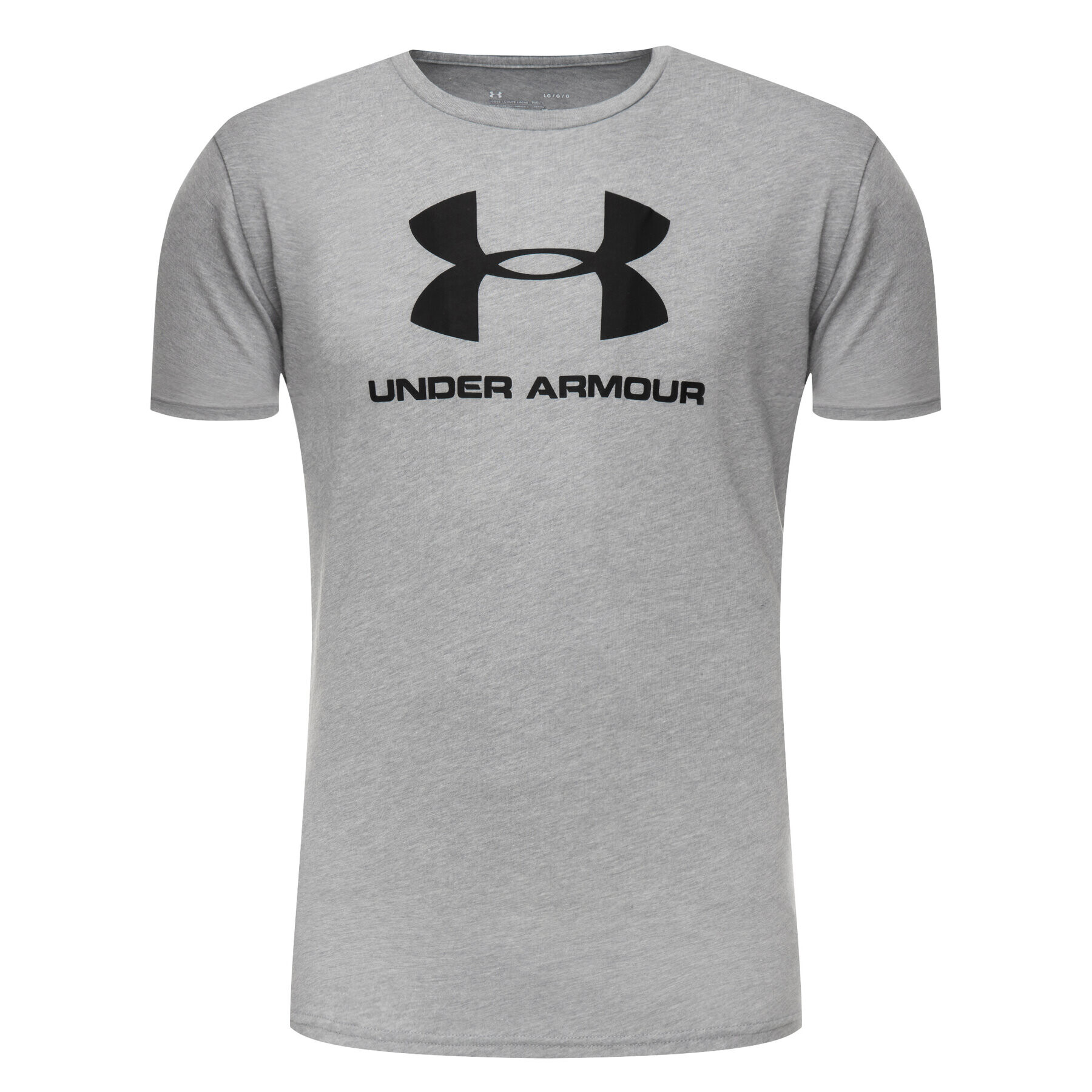 Under Armour Tricou Ua Sportstyle Logo 1329590 Gri Regular Fit - Pled.ro