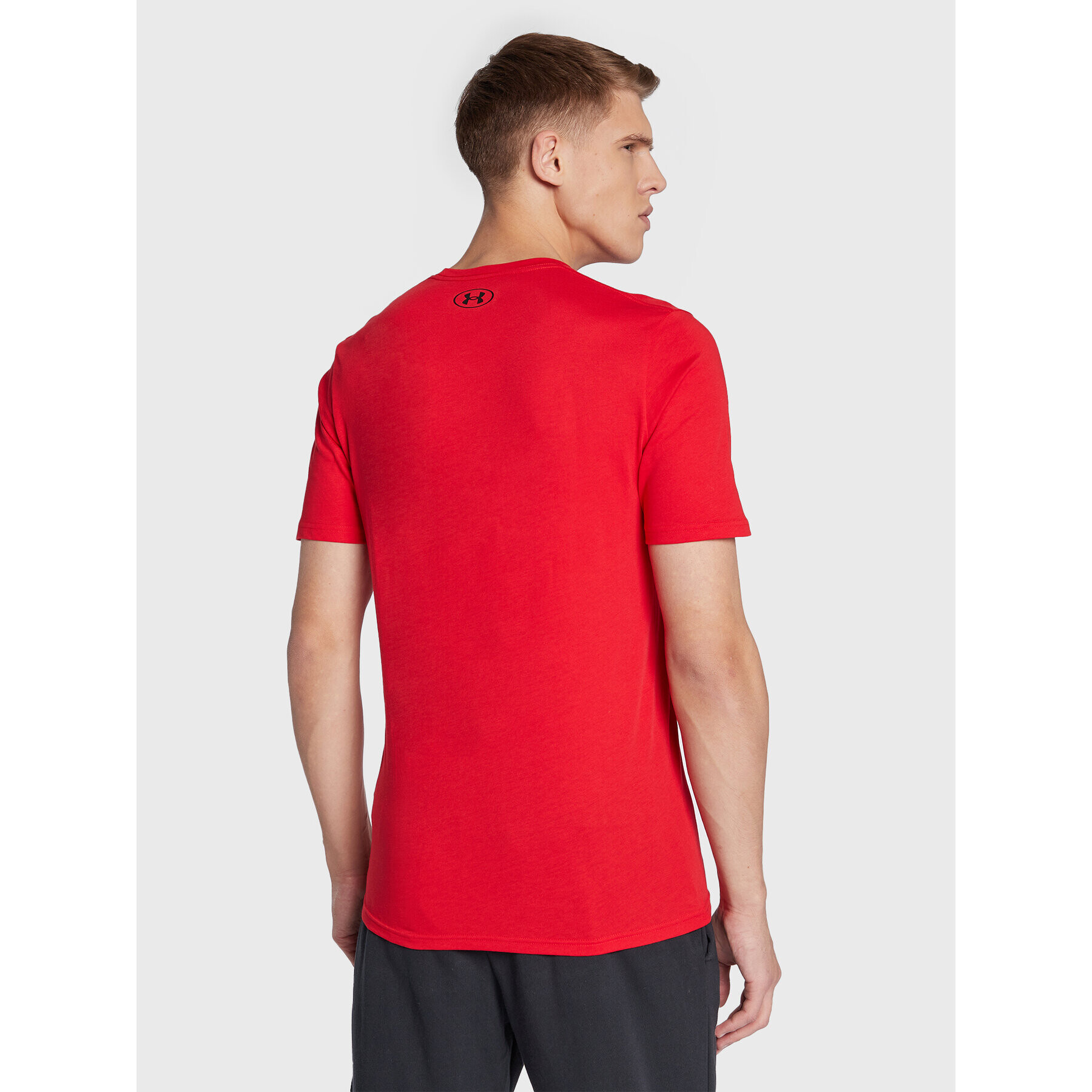 Under Armour Tricou Ua Sportstyle Logo 1329590 Roșu Loose Fit - Pled.ro