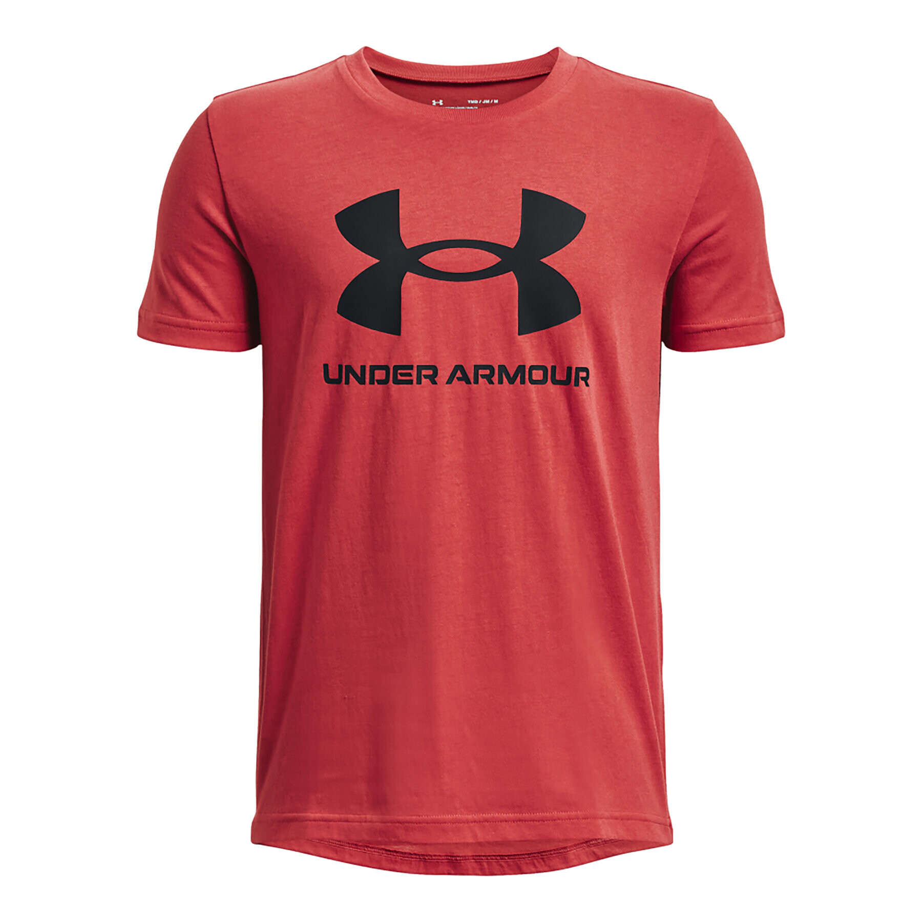 Under Armour Tricou UA SPORTSTYLE LOGO SS 1363282 Roșu Regular Fit - Pled.ro