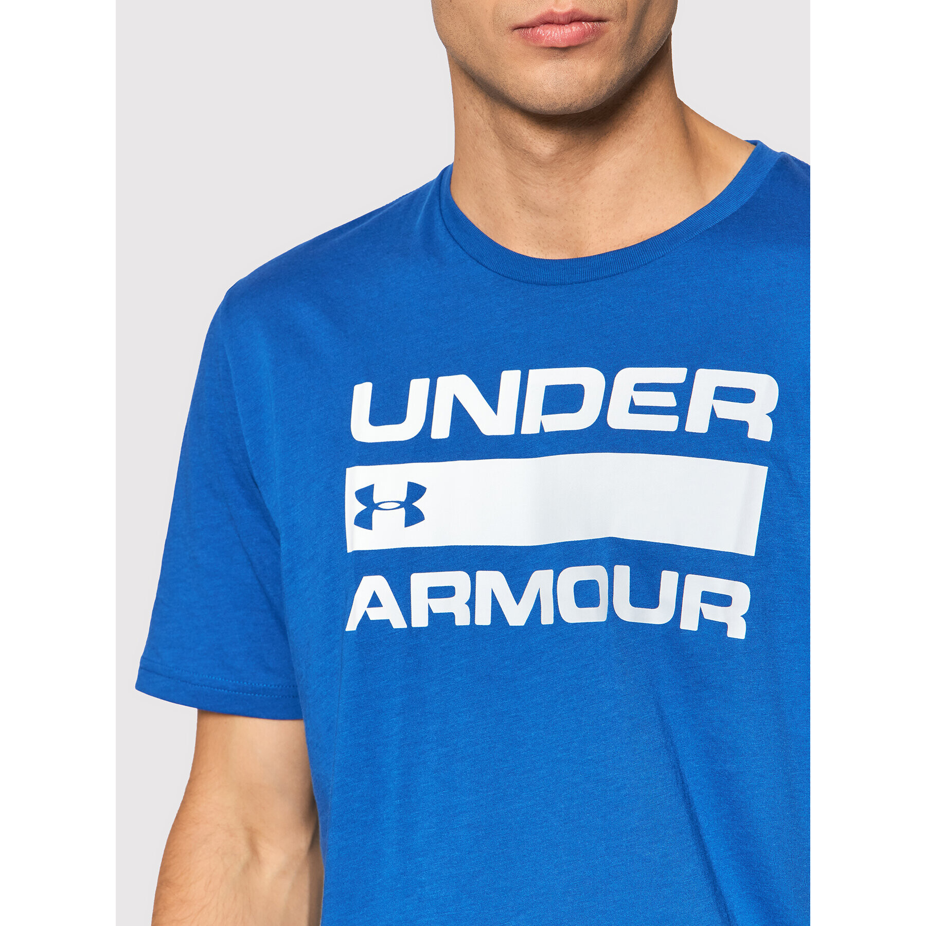 Under Armour Tricou Ua Team Issue Wordmark 1329582 Albastru Loose Fit - Pled.ro