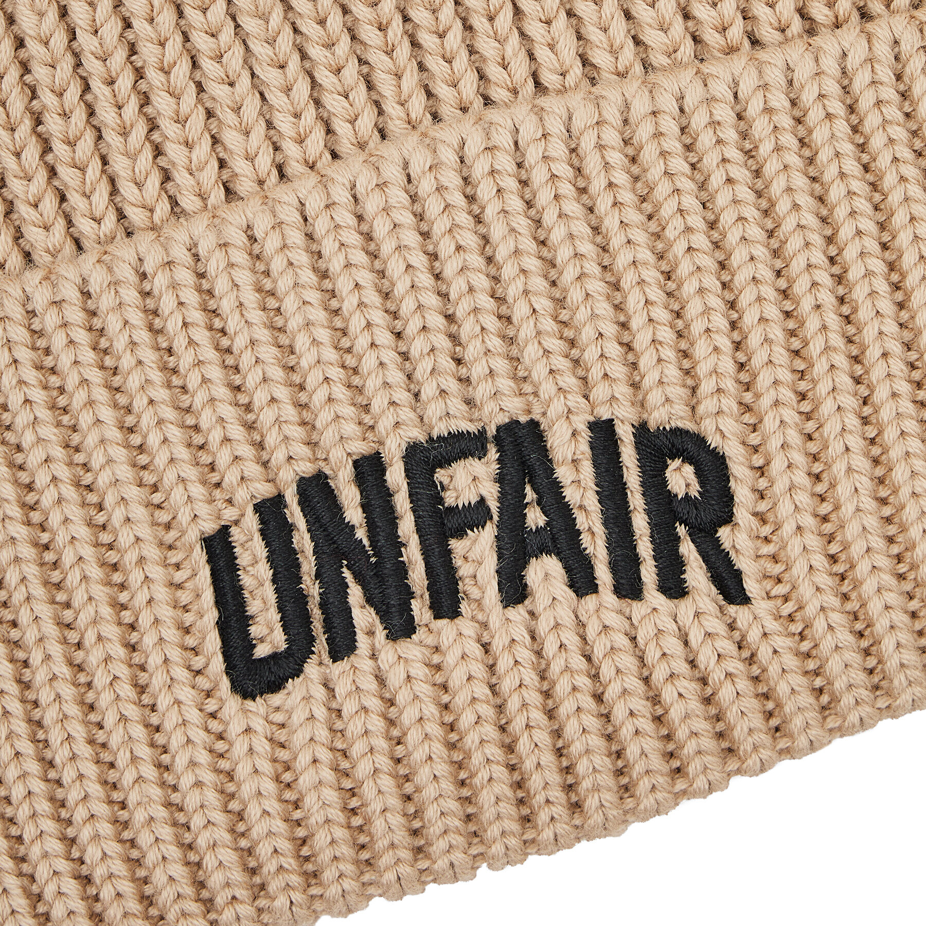 Unfair Athletics Căciulă Organic Knit UNFR22-160 Bej - Pled.ro