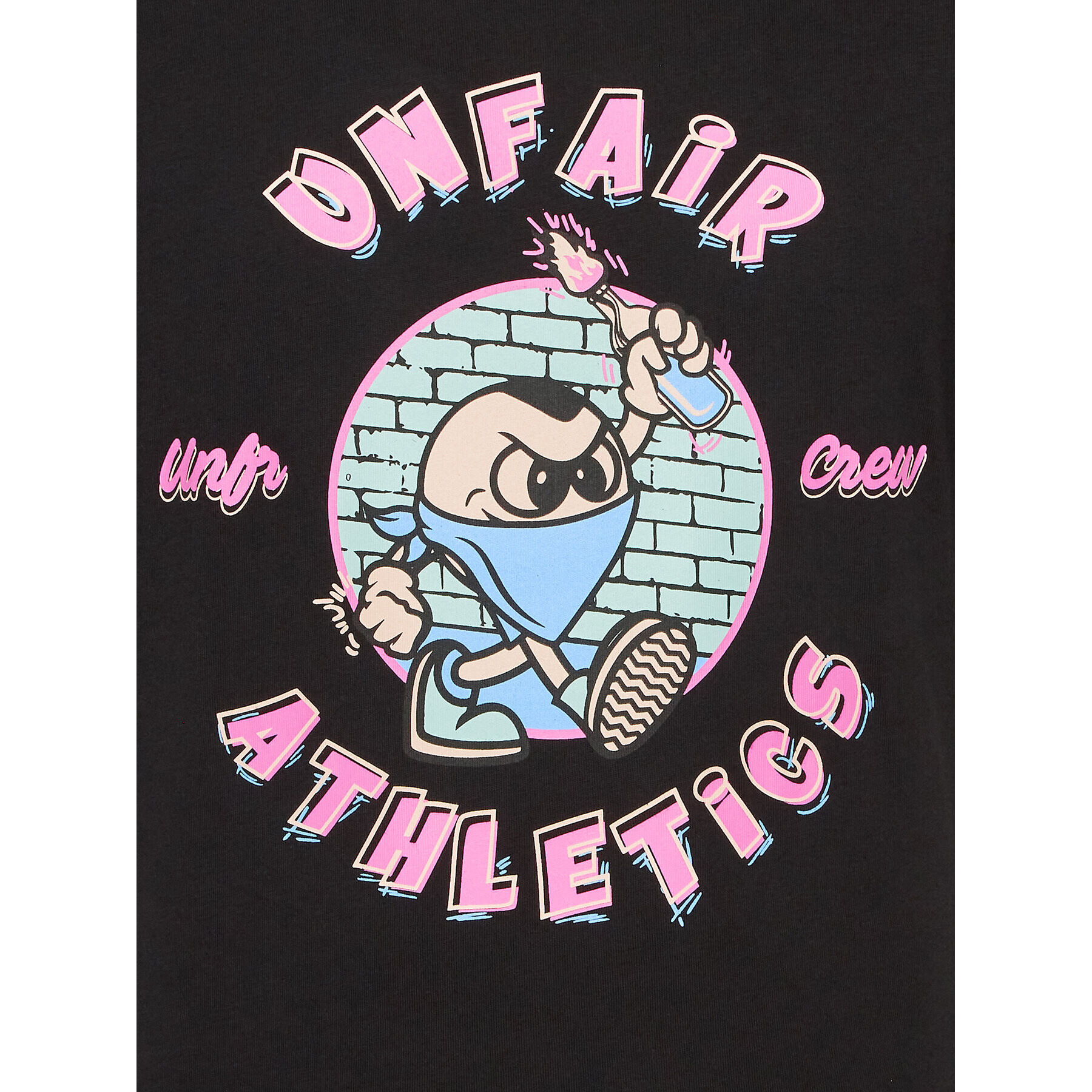 Unfair Athletics Tricou UNFR23-010 Negru Regular Fit - Pled.ro