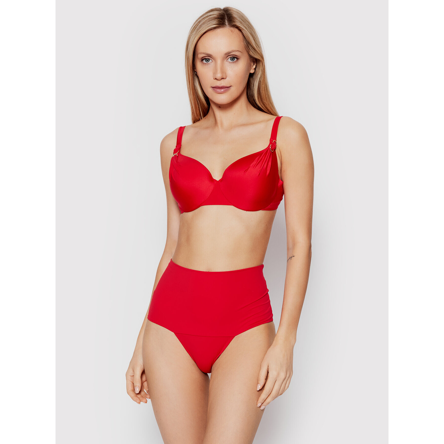 United Colors Of Benetton Bikini partea de jos 3P5H5S1TF Roșu - Pled.ro