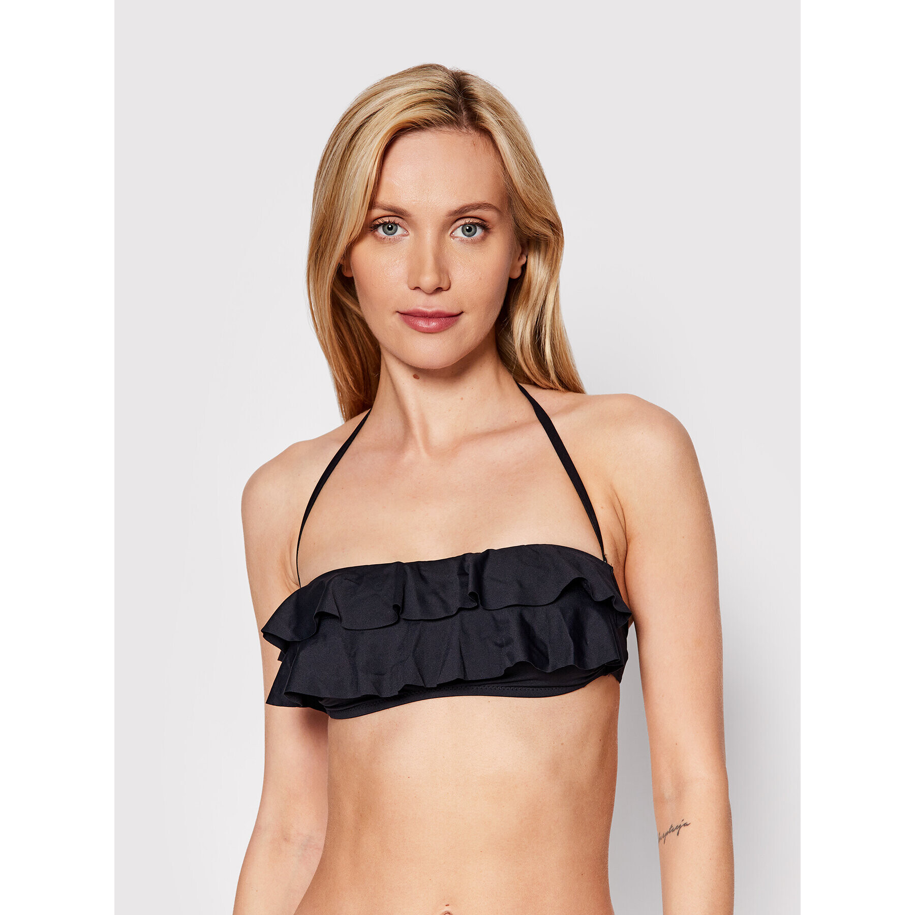 United Colors Of Benetton Bikini partea de sus 3P5H5R042 Negru - Pled.ro