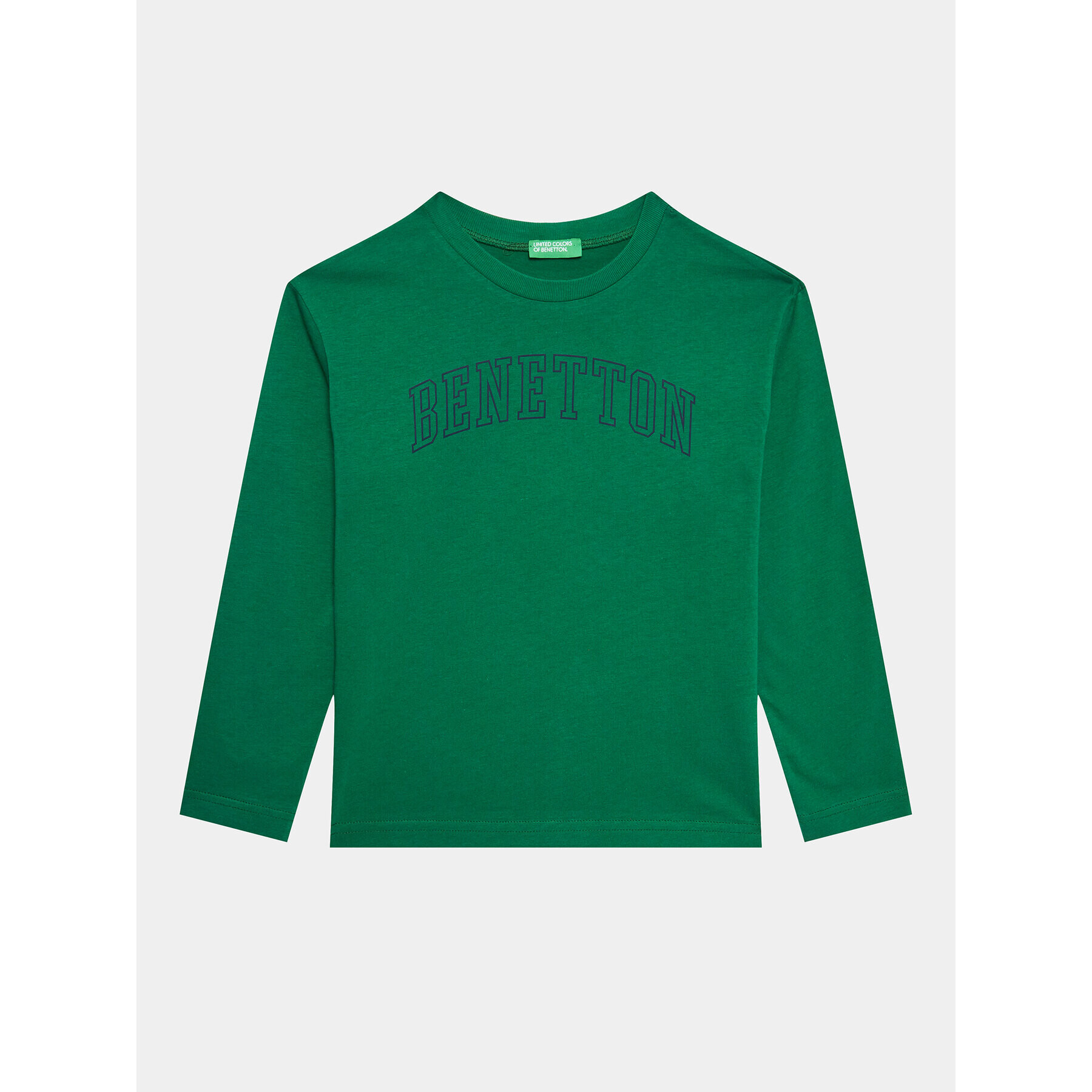 United Colors Of Benetton Bluză 3096C10D9 Verde Regular Fit - Pled.ro