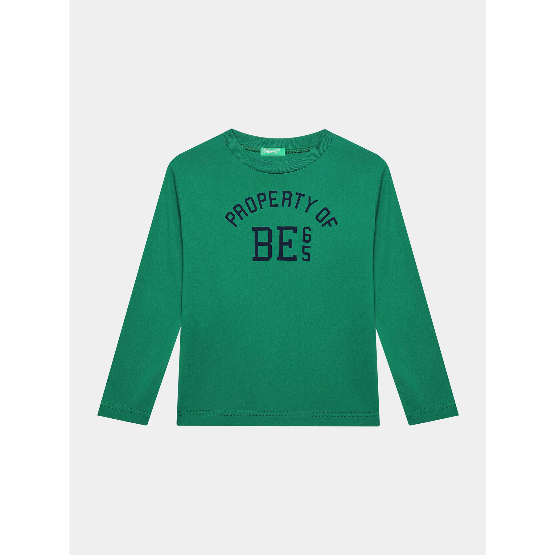 United Colors Of Benetton Bluză 3096C10DK Verde Regular Fit - Pled.ro