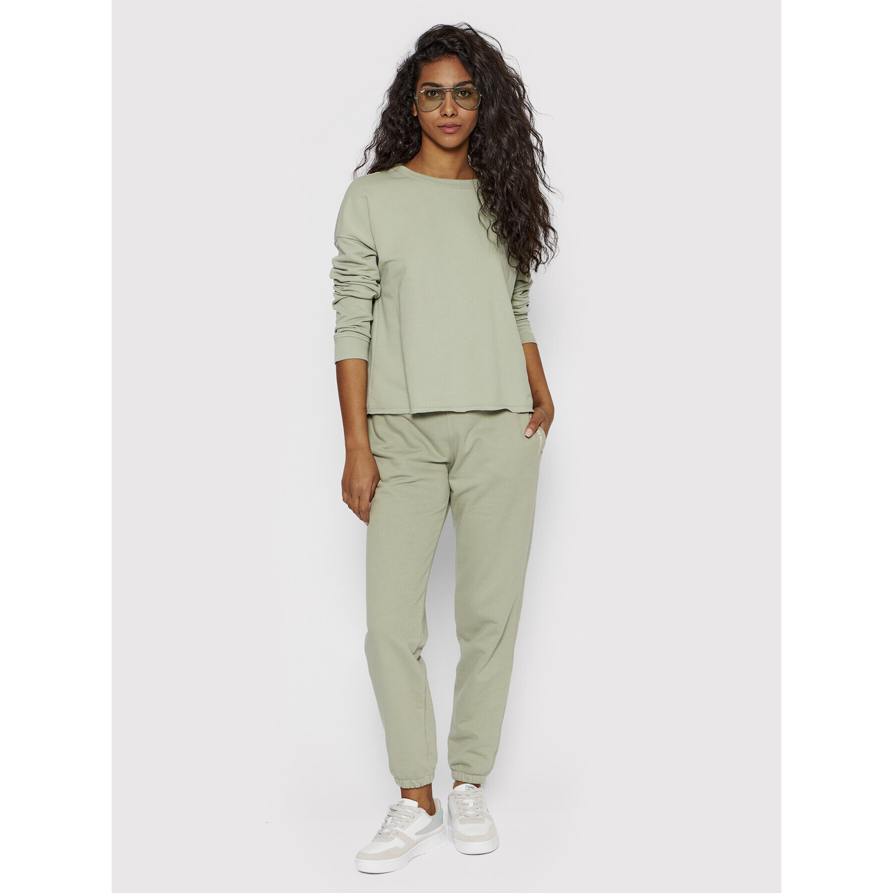 United Colors Of Benetton Bluză 31NB3M01A Verde Regular Fit - Pled.ro