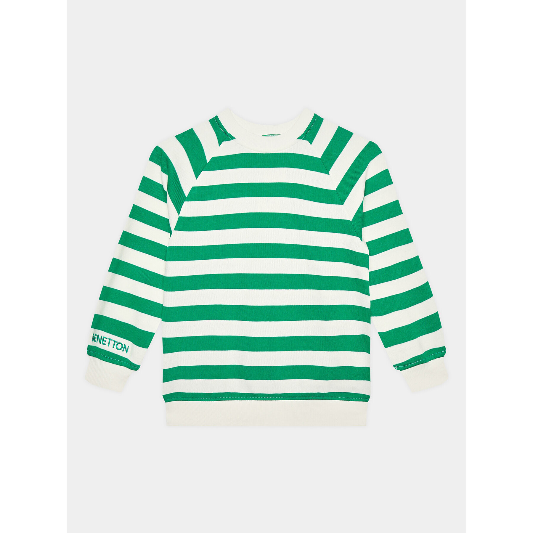 United Colors Of Benetton Bluză 36PLC10DE Verde Regular Fit - Pled.ro