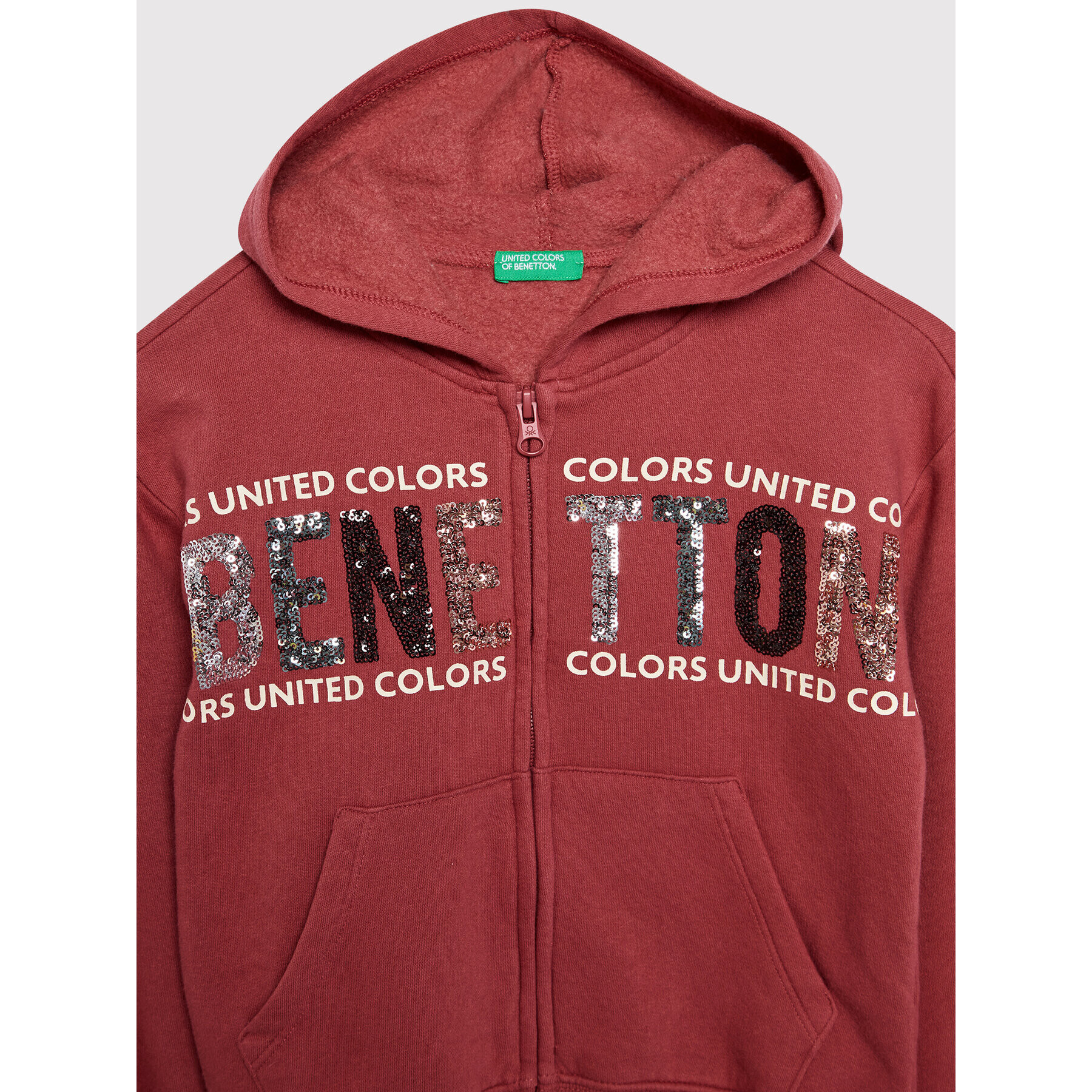 United Colors Of Benetton Bluză 39M2C5996 Vișiniu Regular Fit - Pled.ro