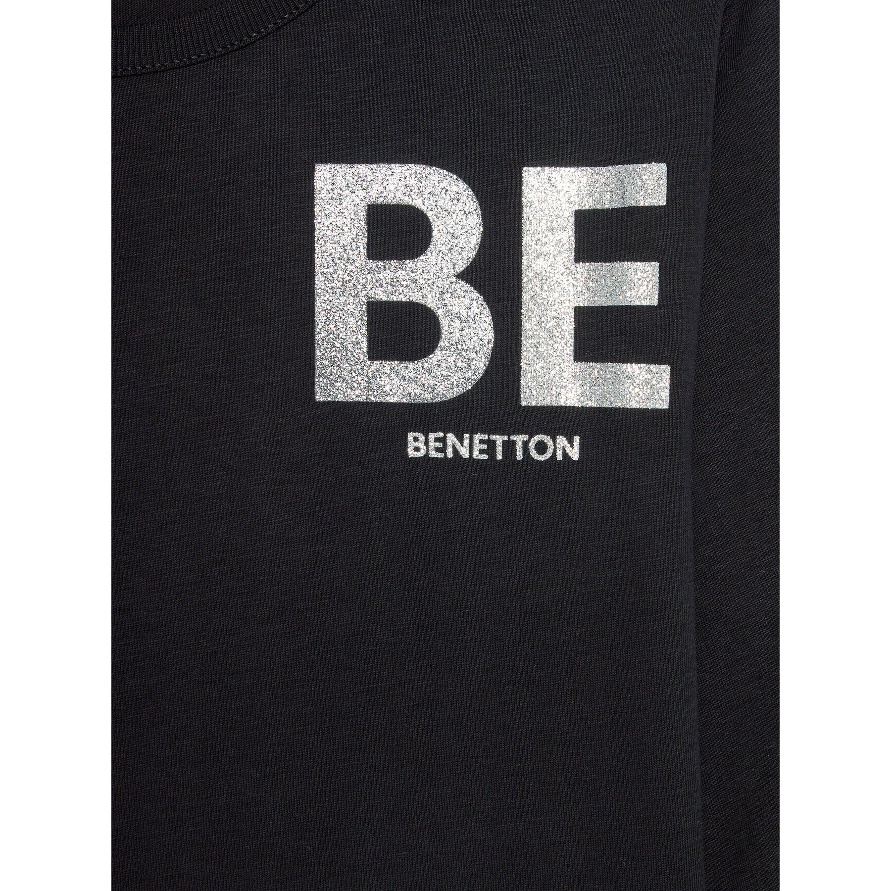 United Colors Of Benetton Bluză 3ATNC10EH Negru Regular Fit - Pled.ro