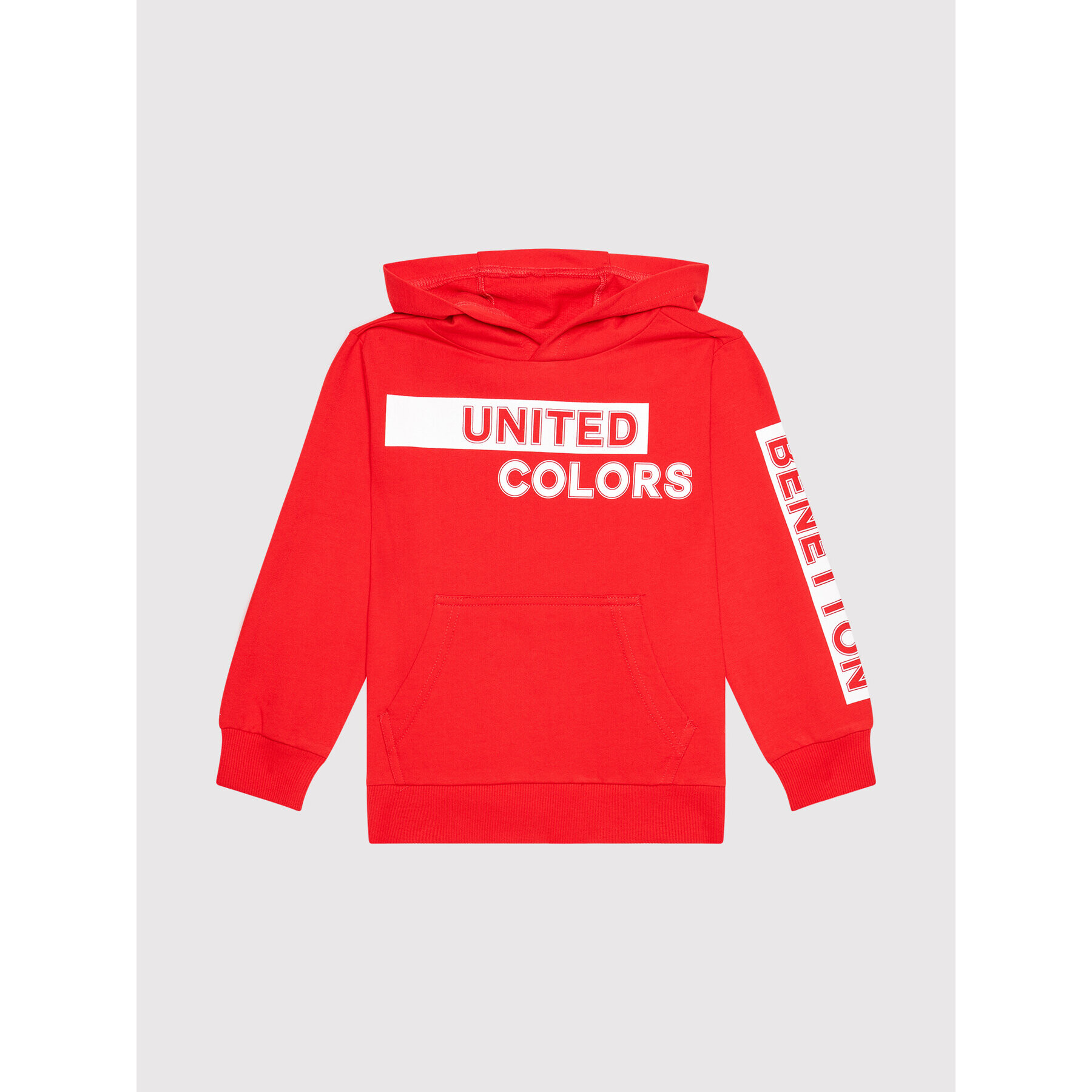 United Colors Of Benetton Bluză 3BC1C2262 Roșu Regular Fit - Pled.ro