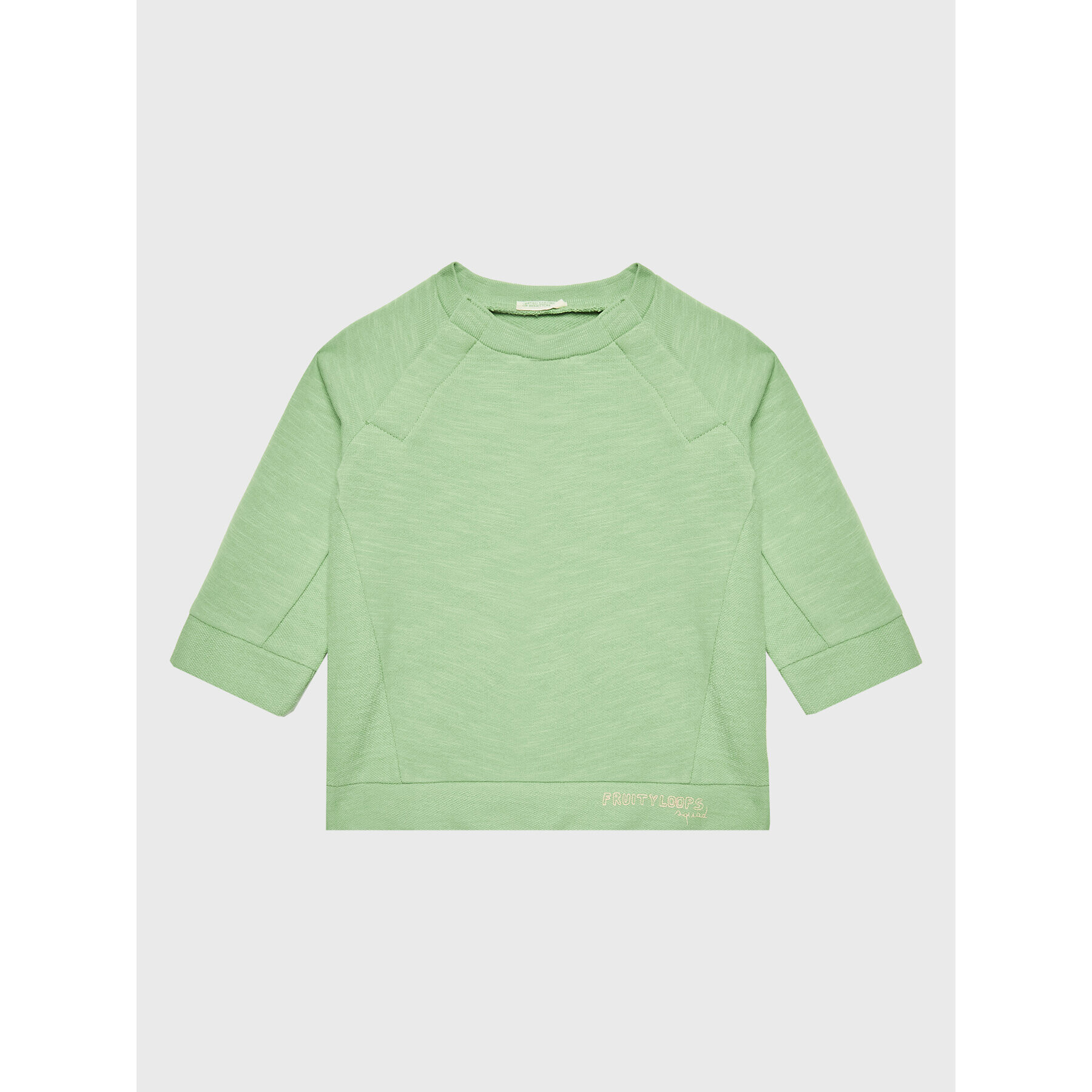 United Colors Of Benetton Bluză 3BGUA102F Verde Regular Fit - Pled.ro