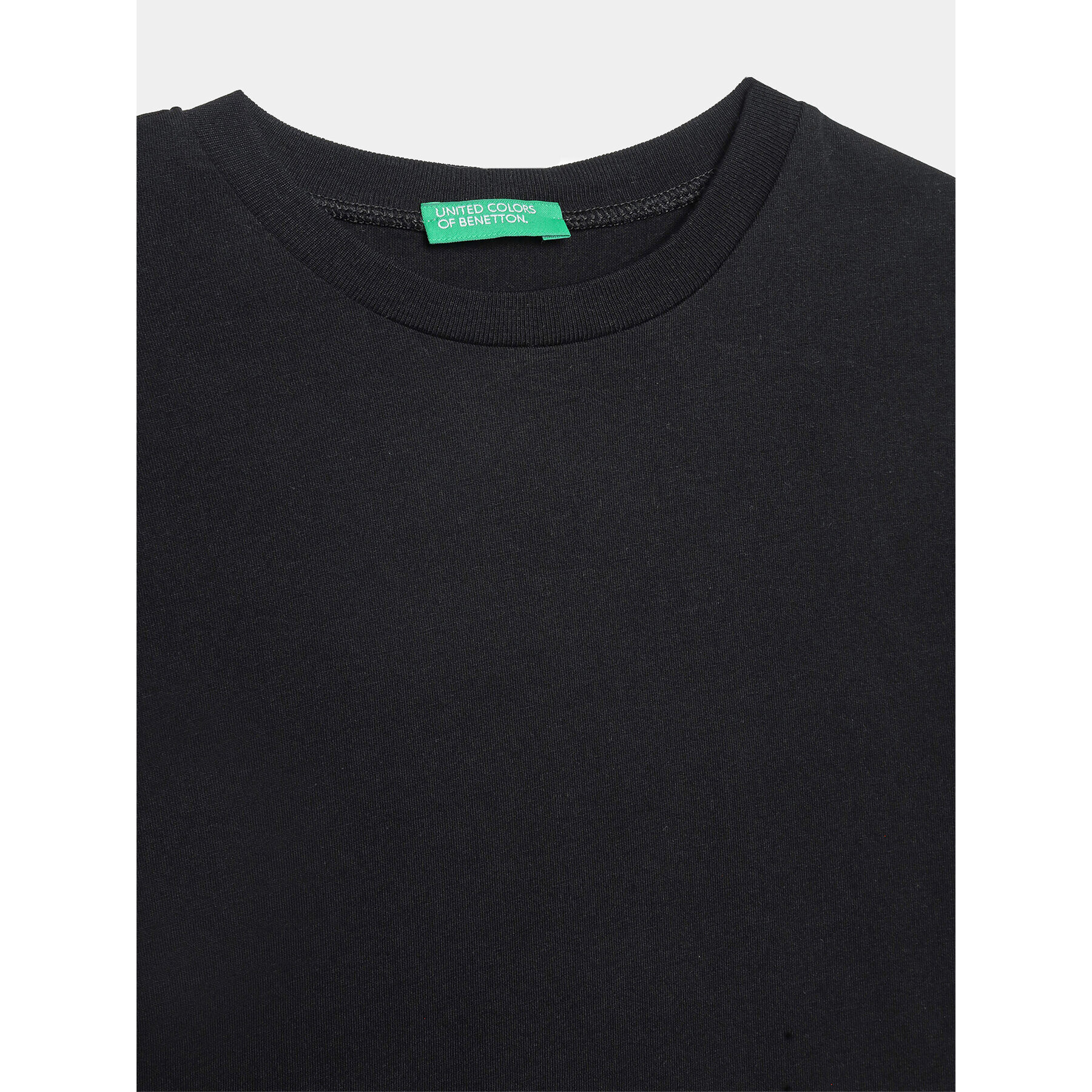 United Colors Of Benetton Bluză 3I1XC10DB Negru Regular Fit - Pled.ro