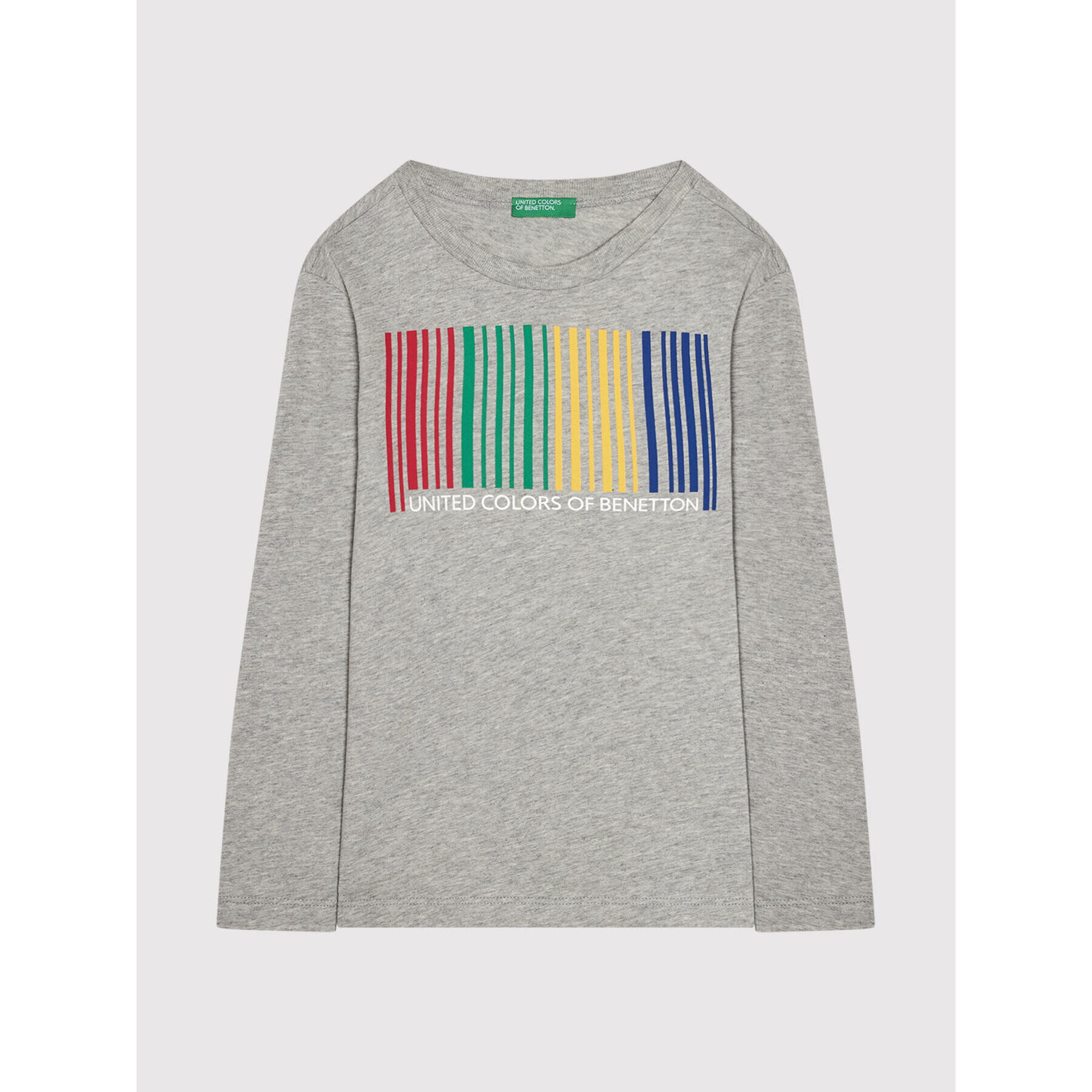 United Colors Of Benetton Bluză 3I1XC151S Gri Relaxed Fit - Pled.ro