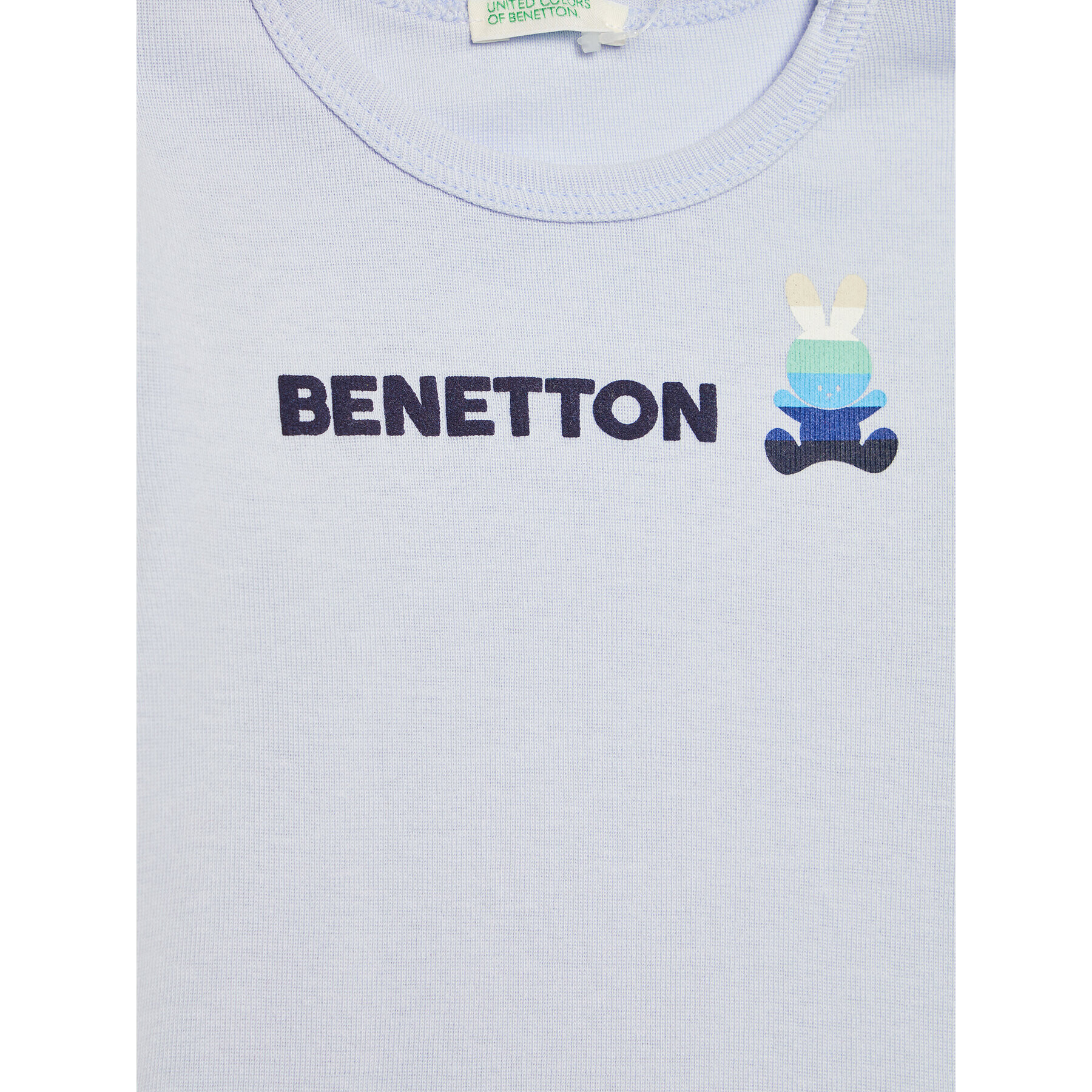 United Colors Of Benetton Bluză 3I9WMM28A Albastru Regular Fit - Pled.ro