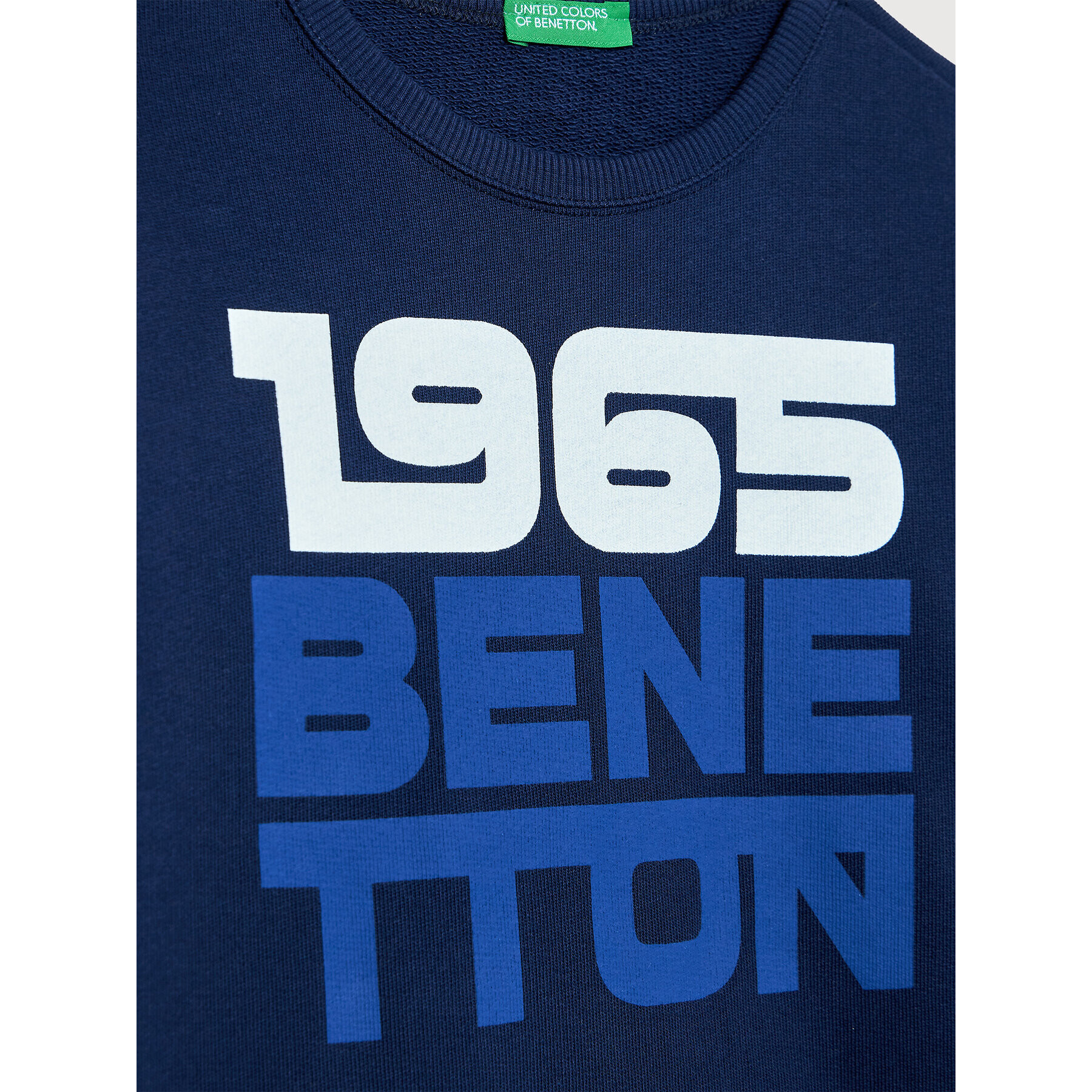 United Colors Of Benetton Bluză 3J68C105R Bleumarin Regular Fit - Pled.ro