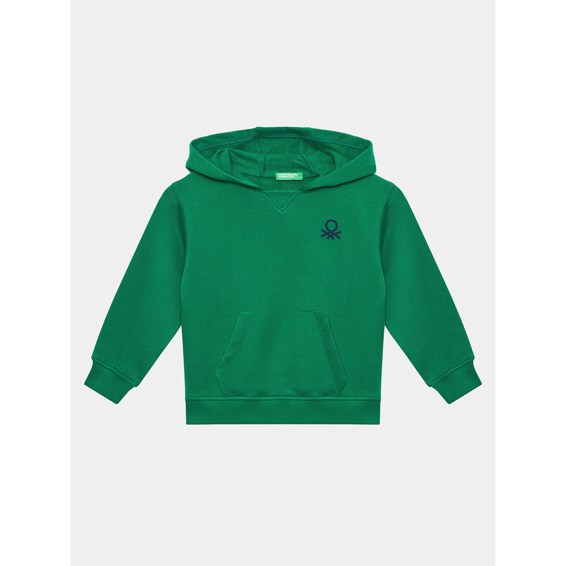 United Colors Of Benetton Bluză 3J68G200E Verde Regular Fit - Pled.ro