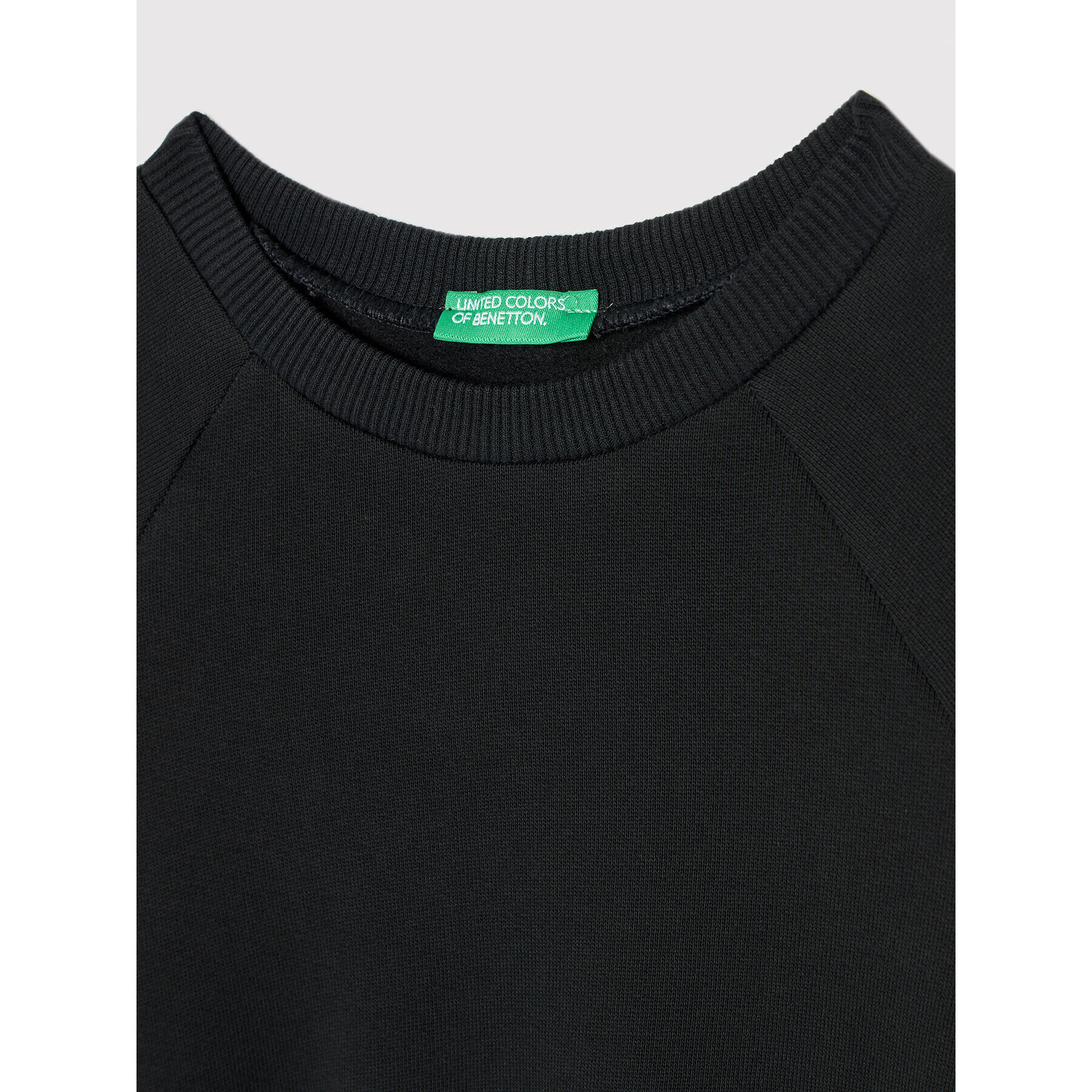 United Colors Of Benetton Bluză 3J73C15FN Negru Regular Fit - Pled.ro