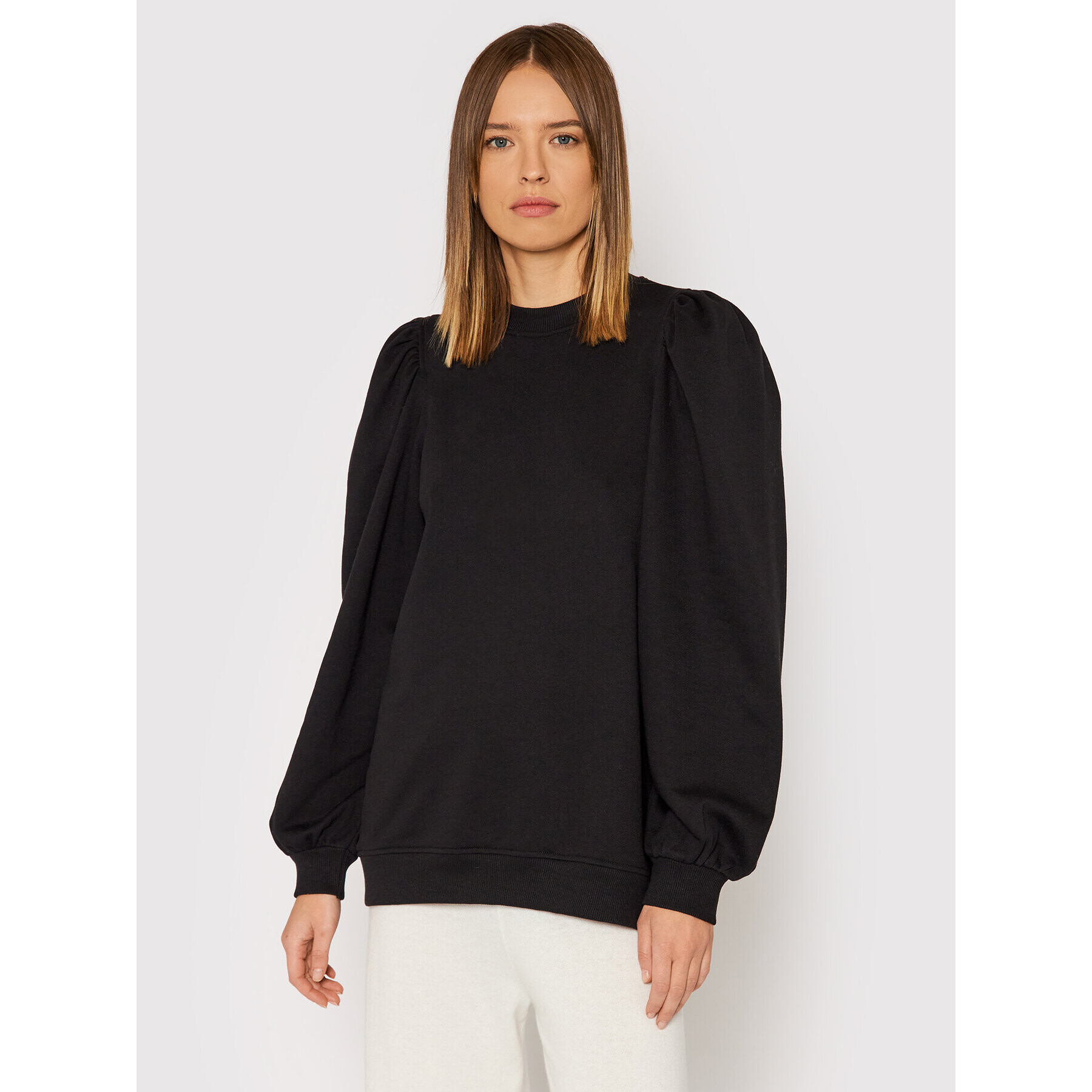 United Colors Of Benetton Bluză 3QMHD100V Negru Regular Fit - Pled.ro