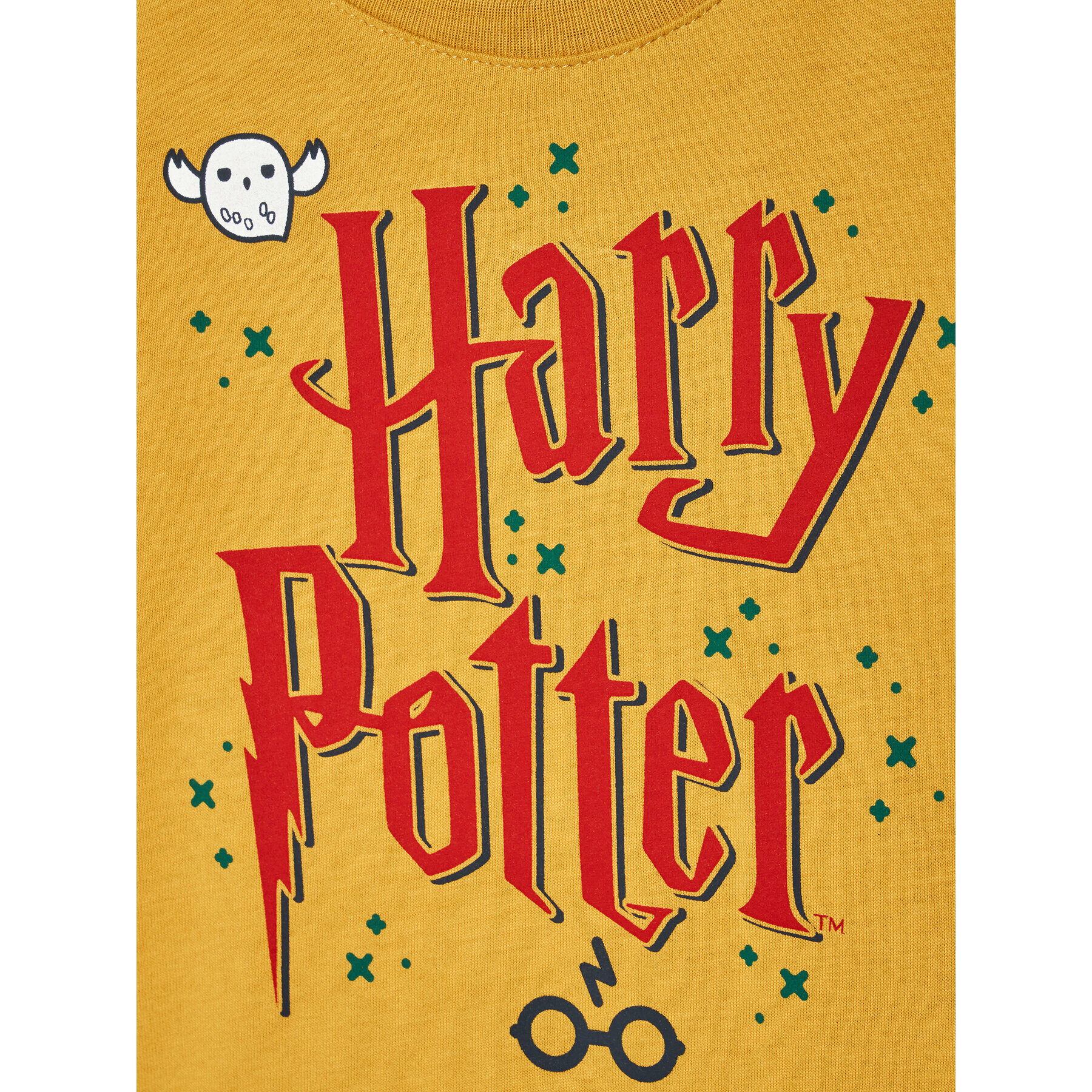 United Colors Of Benetton Bluză HARRY POTTER 3VR5G100A Galben Regular Fit - Pled.ro