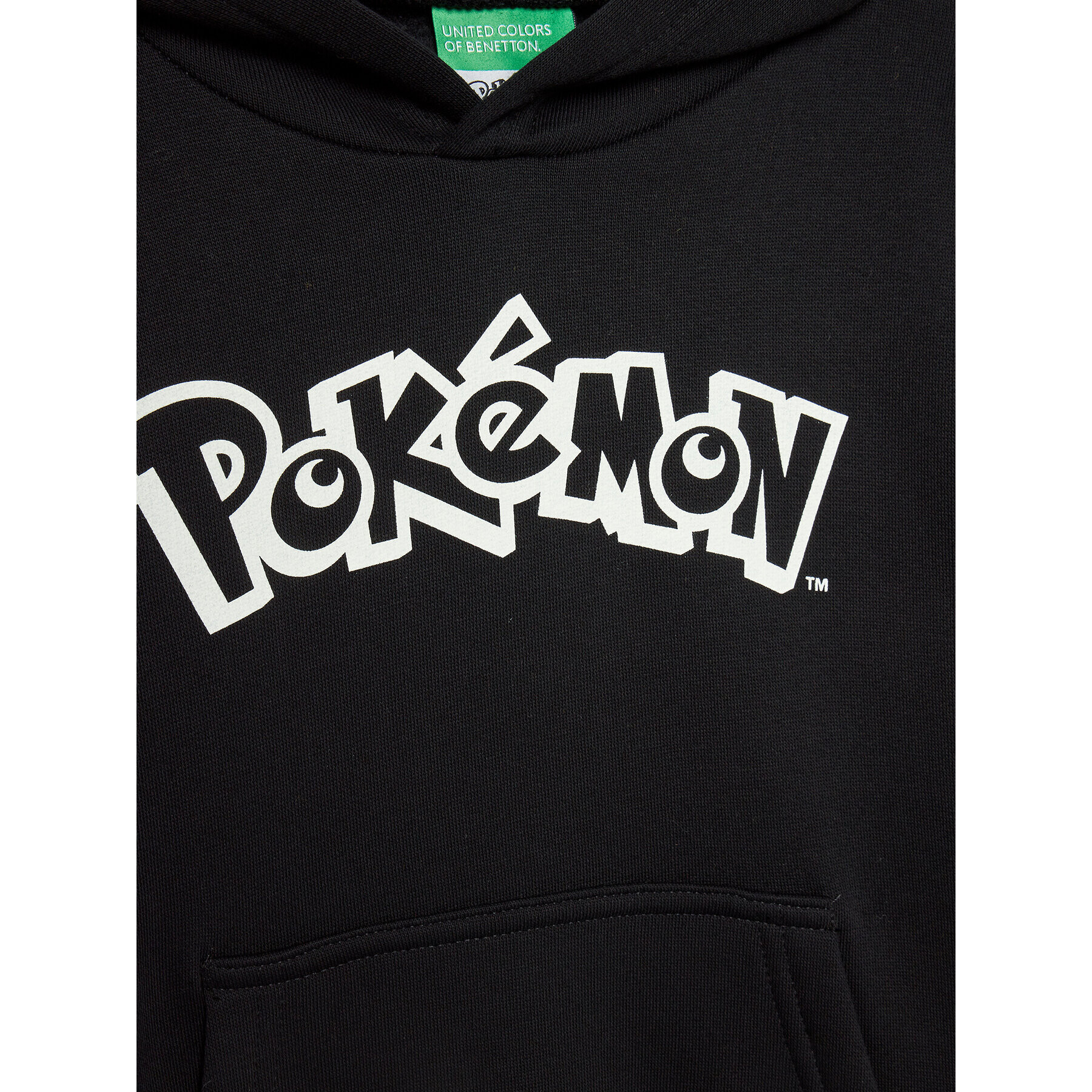 United Colors Of Benetton Bluză POKEMON 3J73C203G Negru Regular Fit - Pled.ro