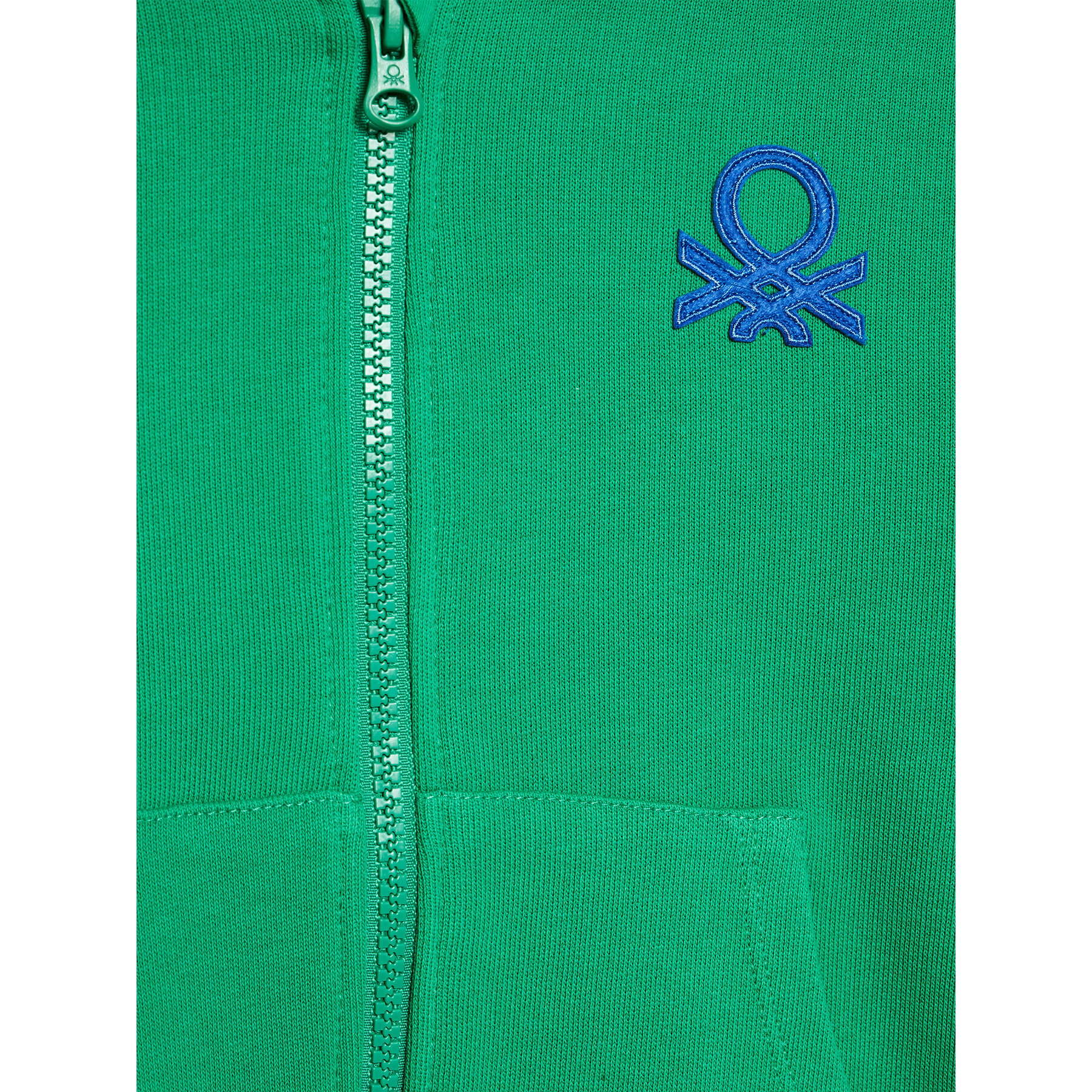 United Colors Of Benetton Bluză 3J70G5018 Verde Regular Fit - Pled.ro