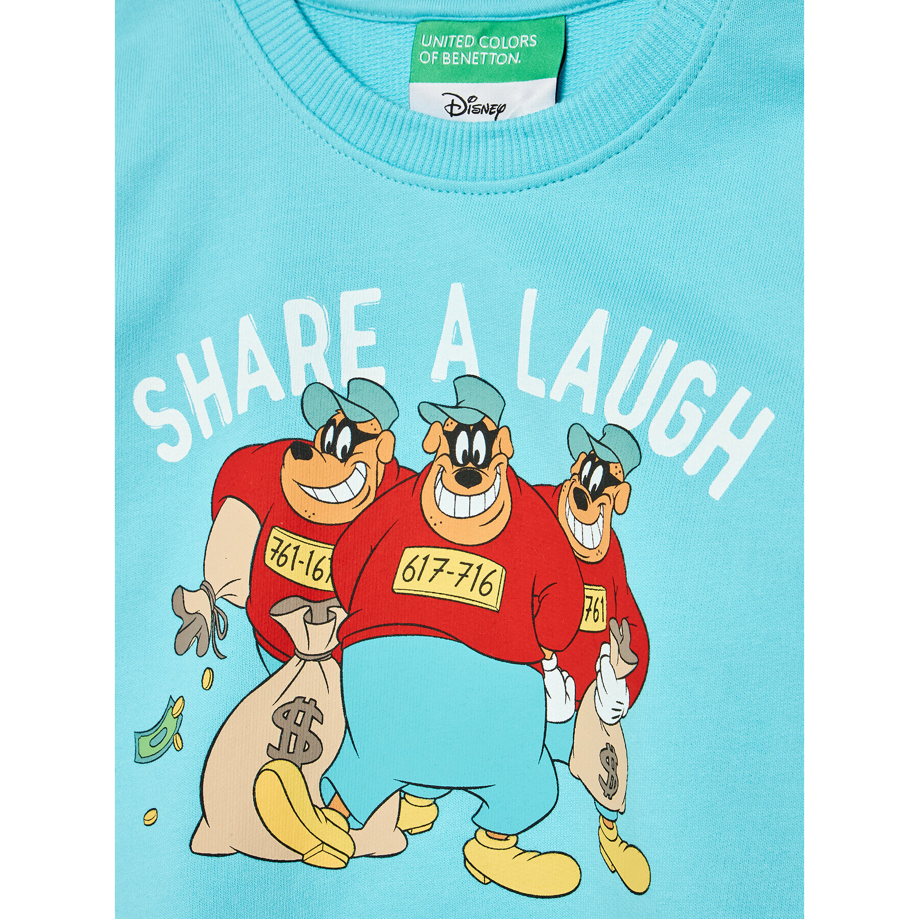 United Colors Of Benetton Bluză DISNEY 3BC1G103H Albastru Regular Fit - Pled.ro