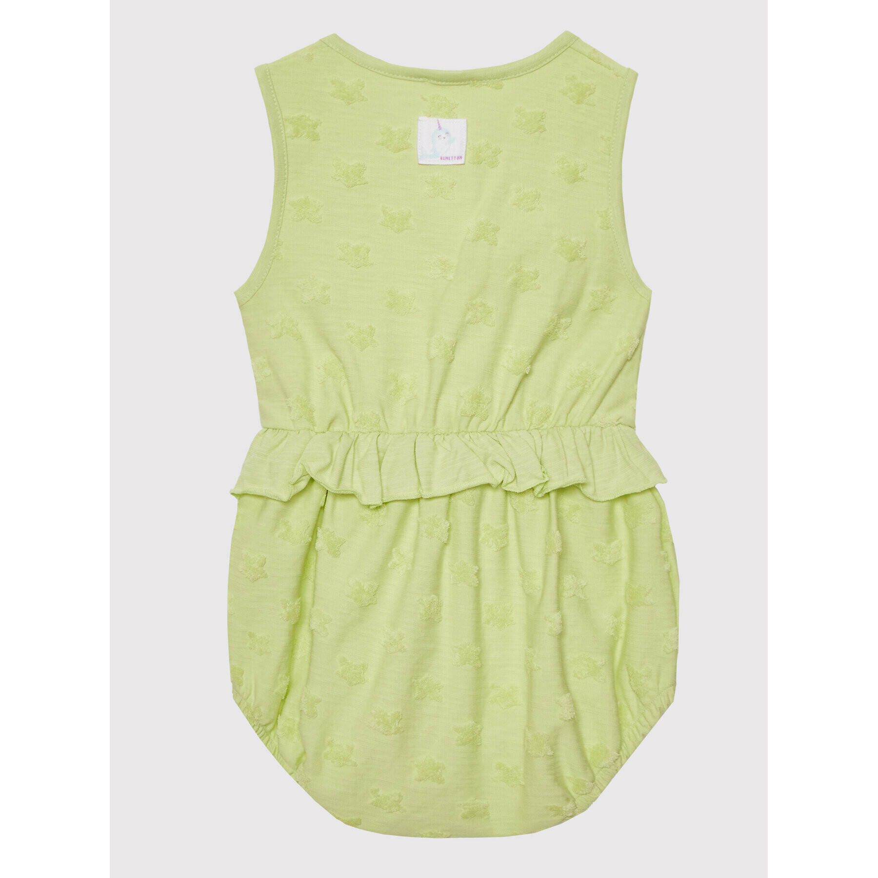 United Colors Of Benetton Body pentru copii 31KAAB004 Verde Regular Fit - Pled.ro