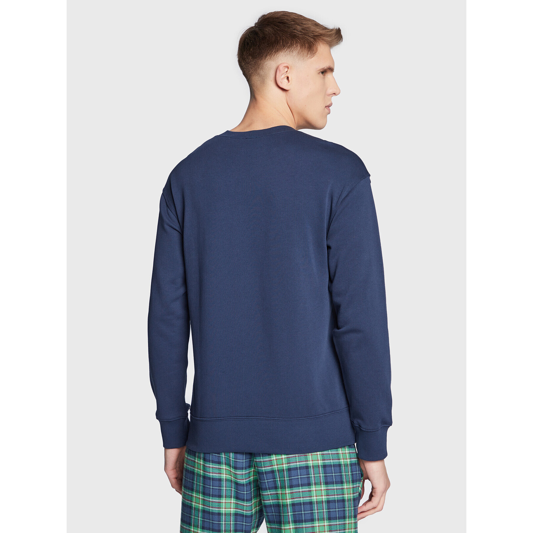 United Colors Of Benetton Cămașă pijama 3J684M00U Bleumarin Regular Fit - Pled.ro