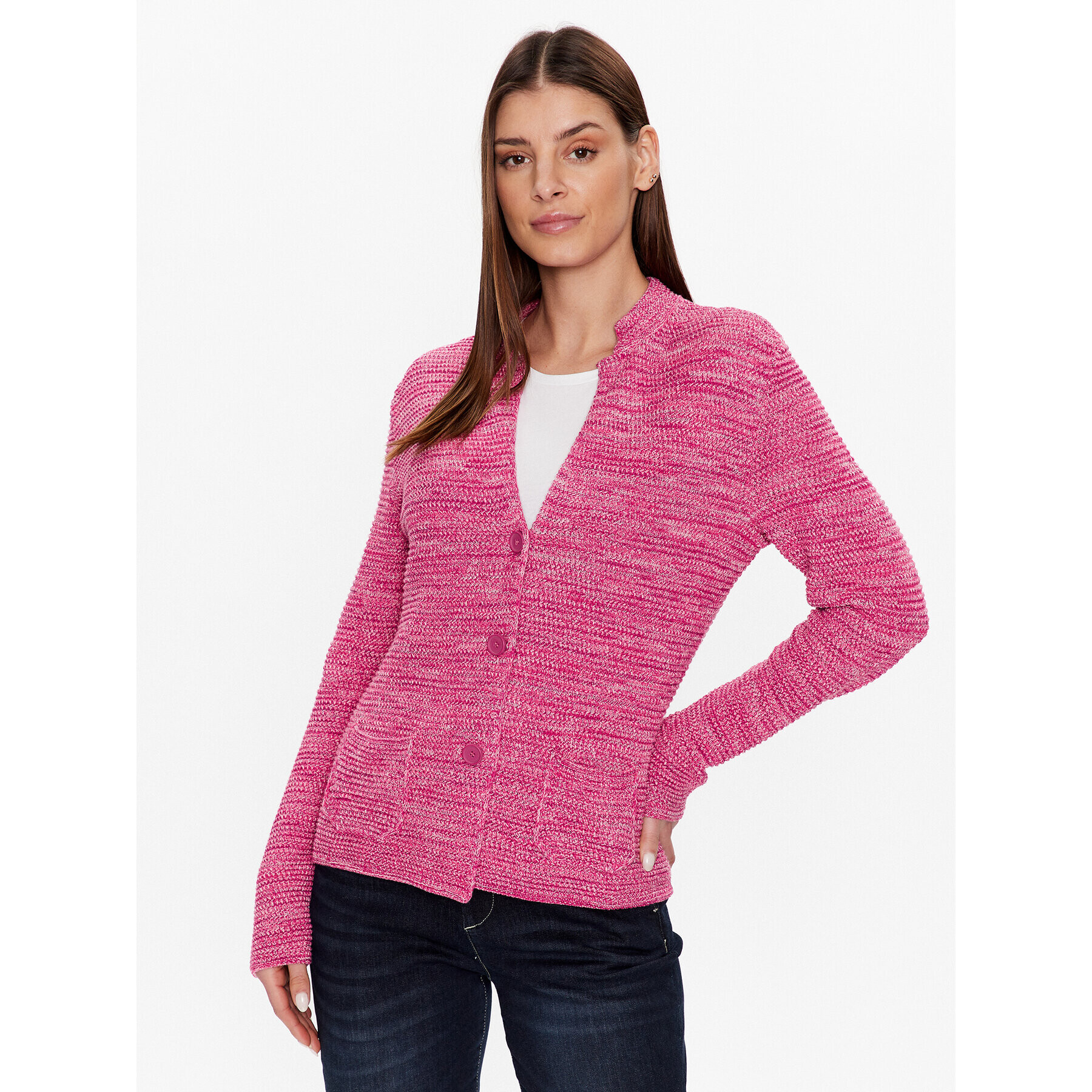 United Colors Of Benetton Cardigan 1494D6833 Roz Regular Fit - Pled.ro