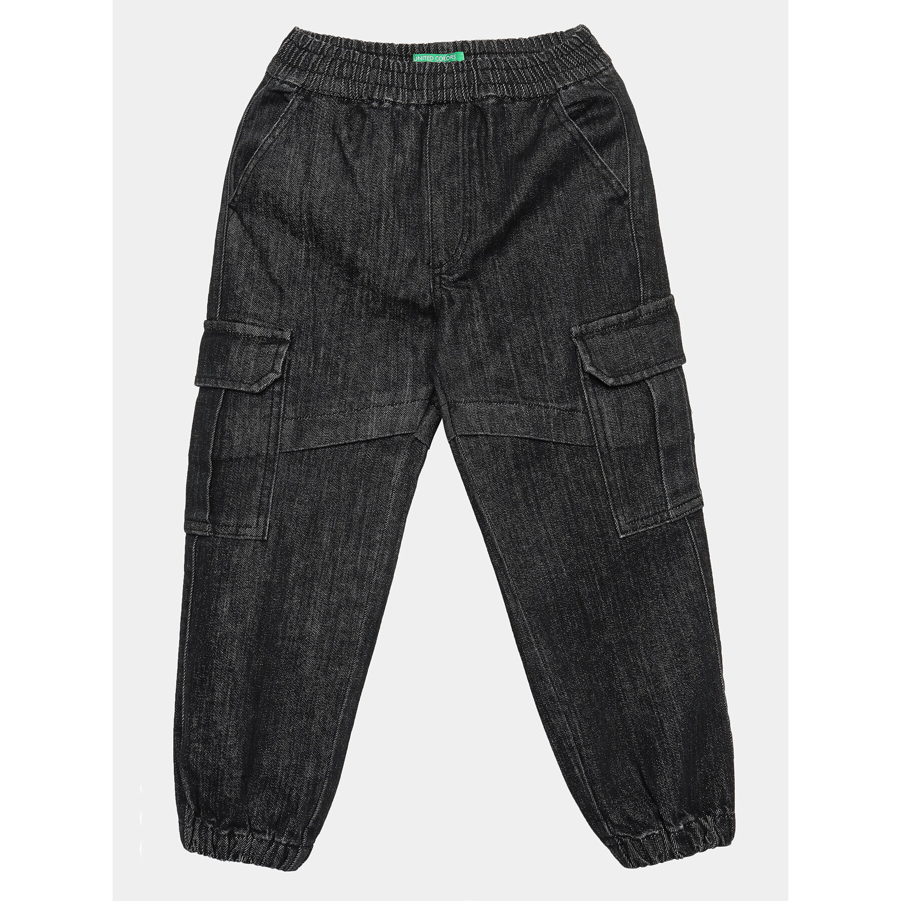 United Colors Of Benetton Joggers 4EJVCF024 Negru Relaxed Fit - Pled.ro