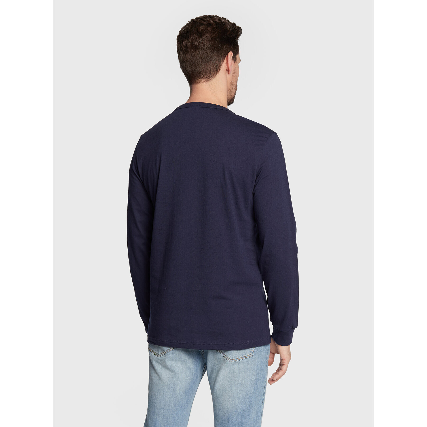 United Colors Of Benetton Longsleeve 3I1XU1034 Bleumarin Regular Fit - Pled.ro