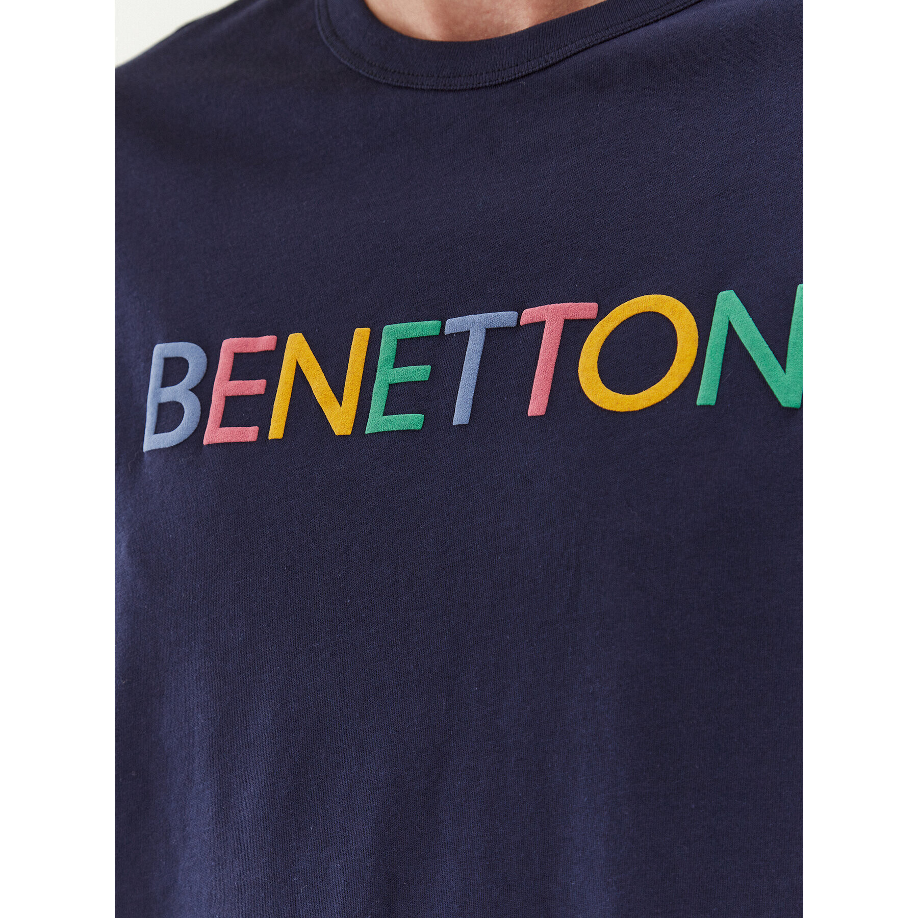 United Colors Of Benetton Longsleeve 3I1XU1034 Bleumarin Regular Fit - Pled.ro